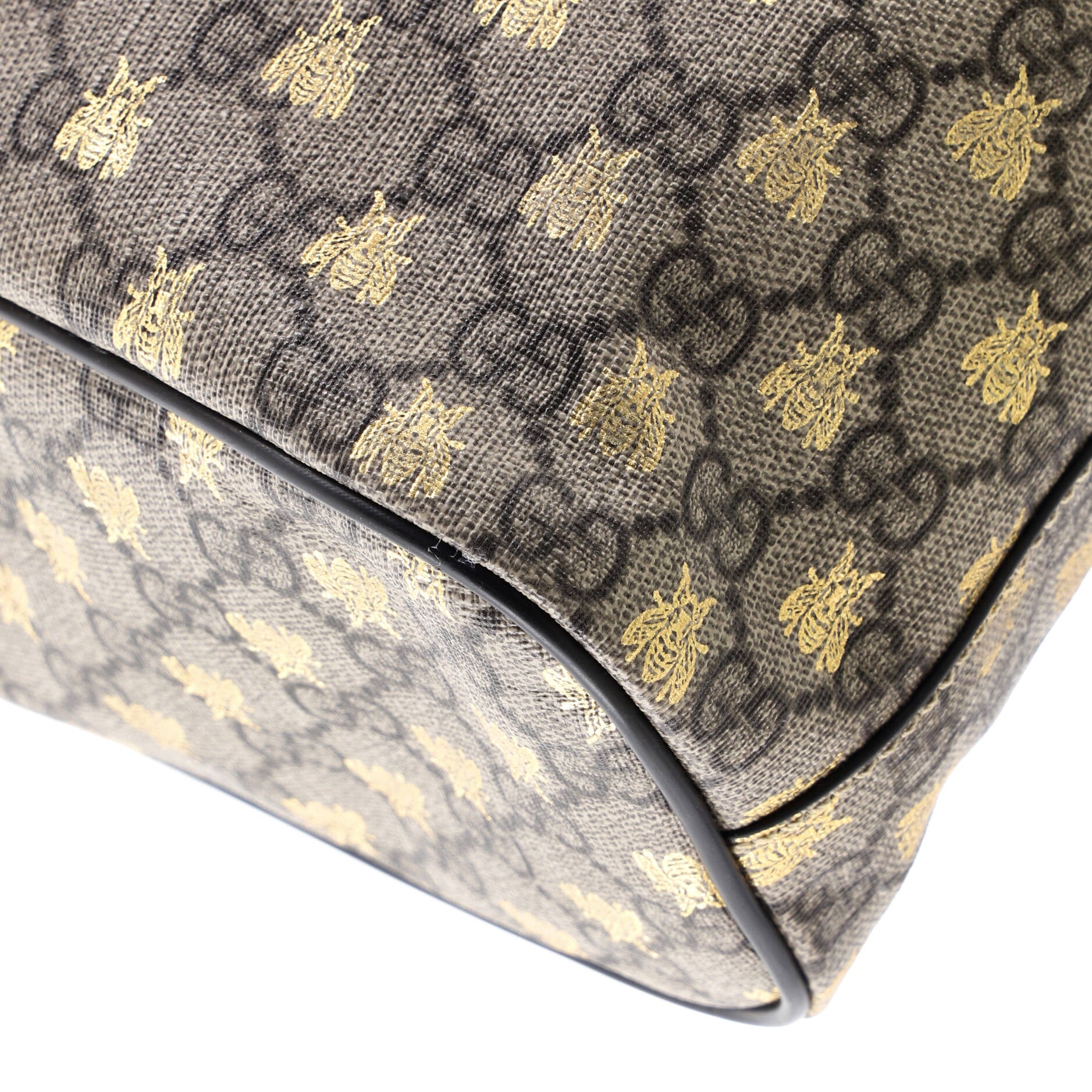 Convertible Soft Tote Printed GG Coated Canvas Small - Image 7