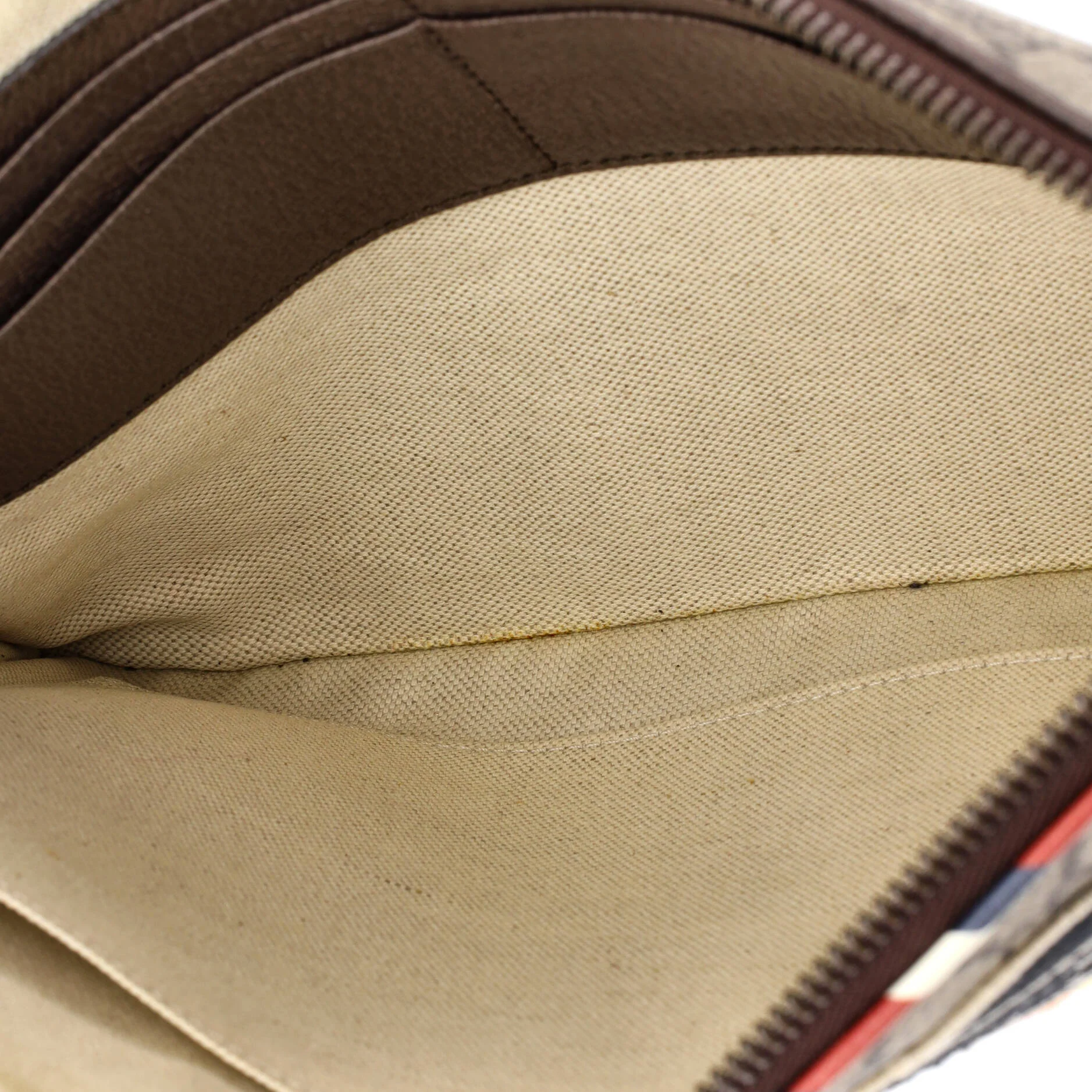 Courrier Pouch GG Coated Canvas with Applique - Image 5