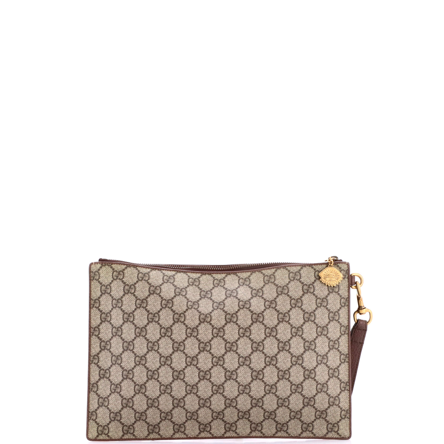 Courrier Pouch GG Coated Canvas with Applique - Image 3