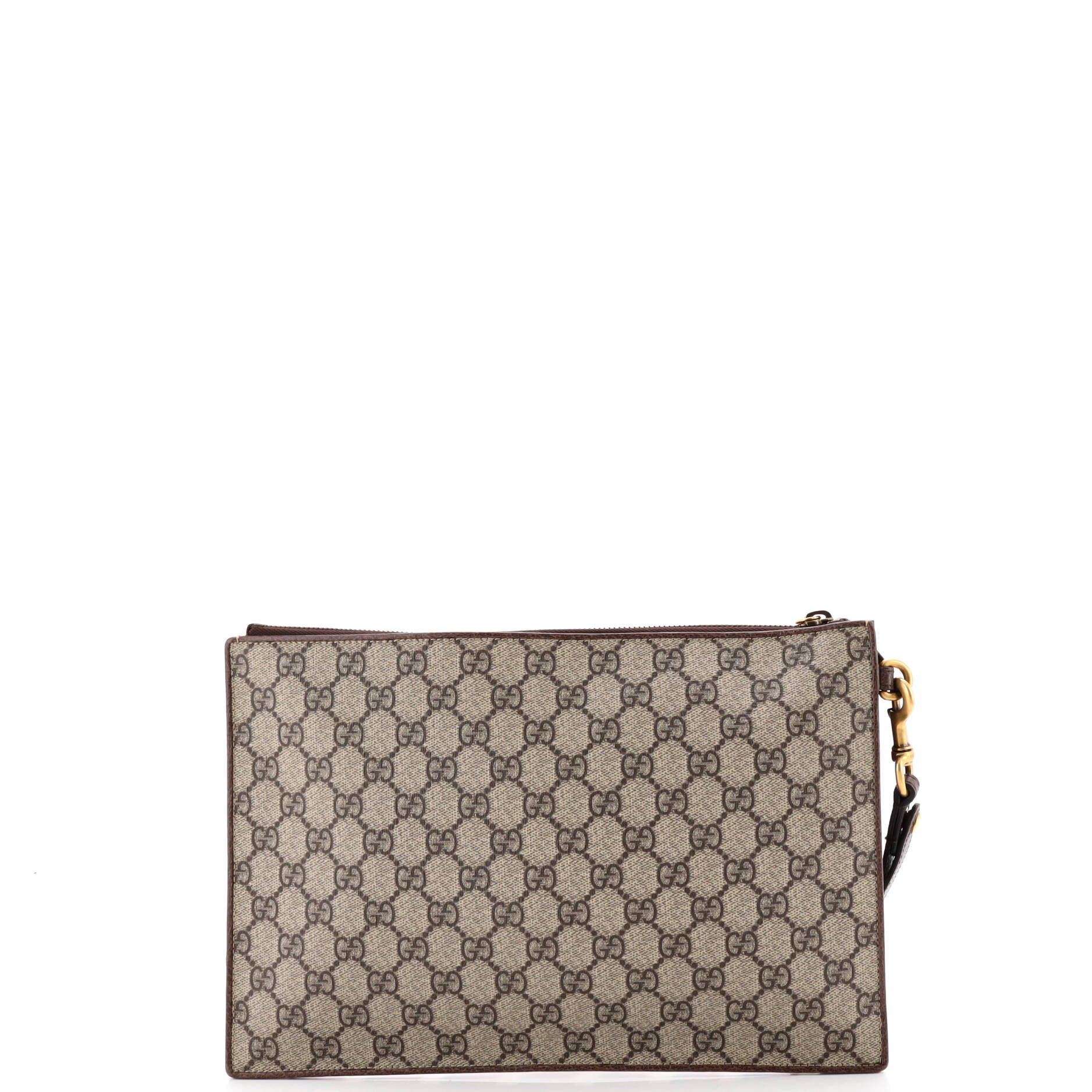 Courrier Pouch GG Coated Canvas with Applique - Image 3