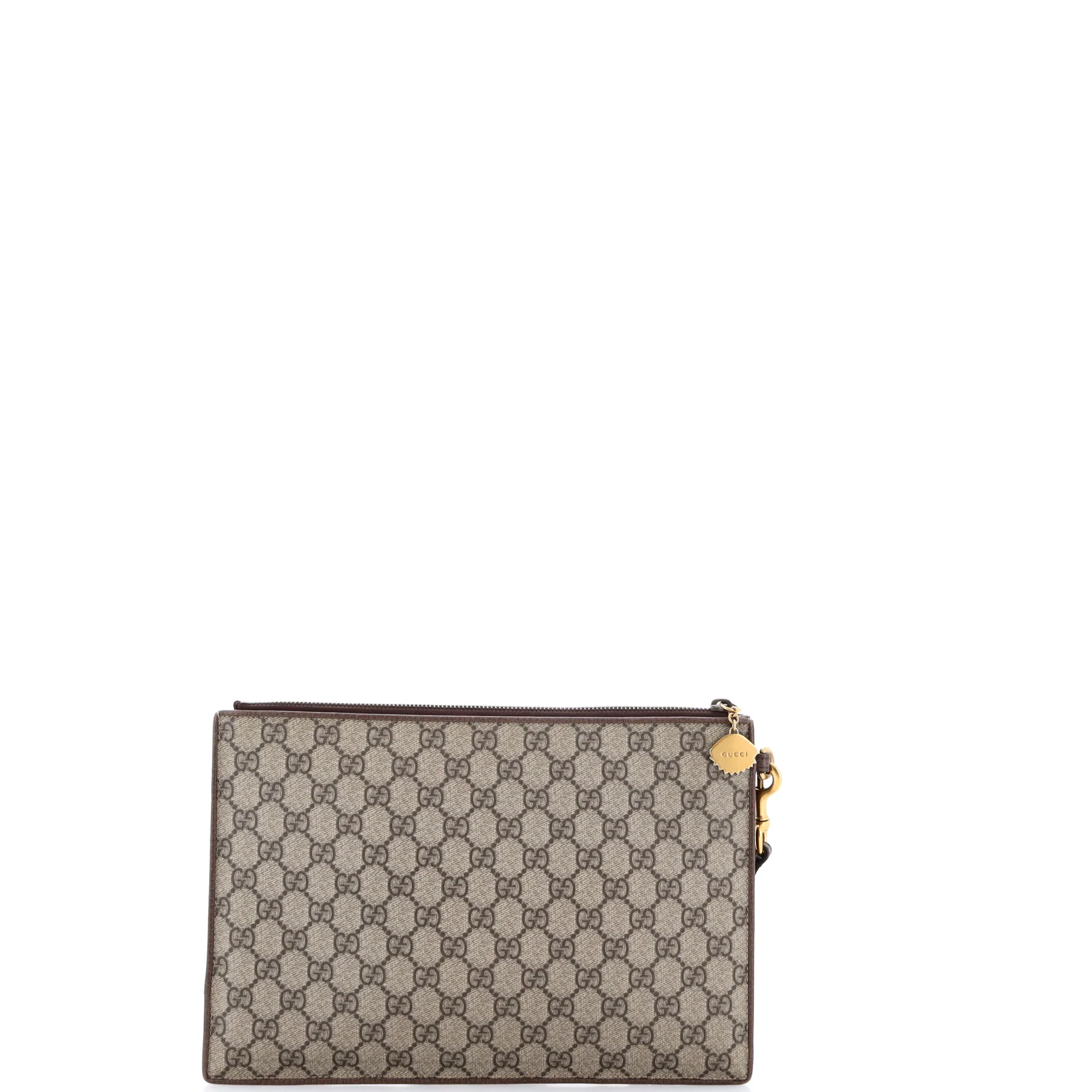 Courrier Pouch GG Coated Canvas with Applique - Image 3