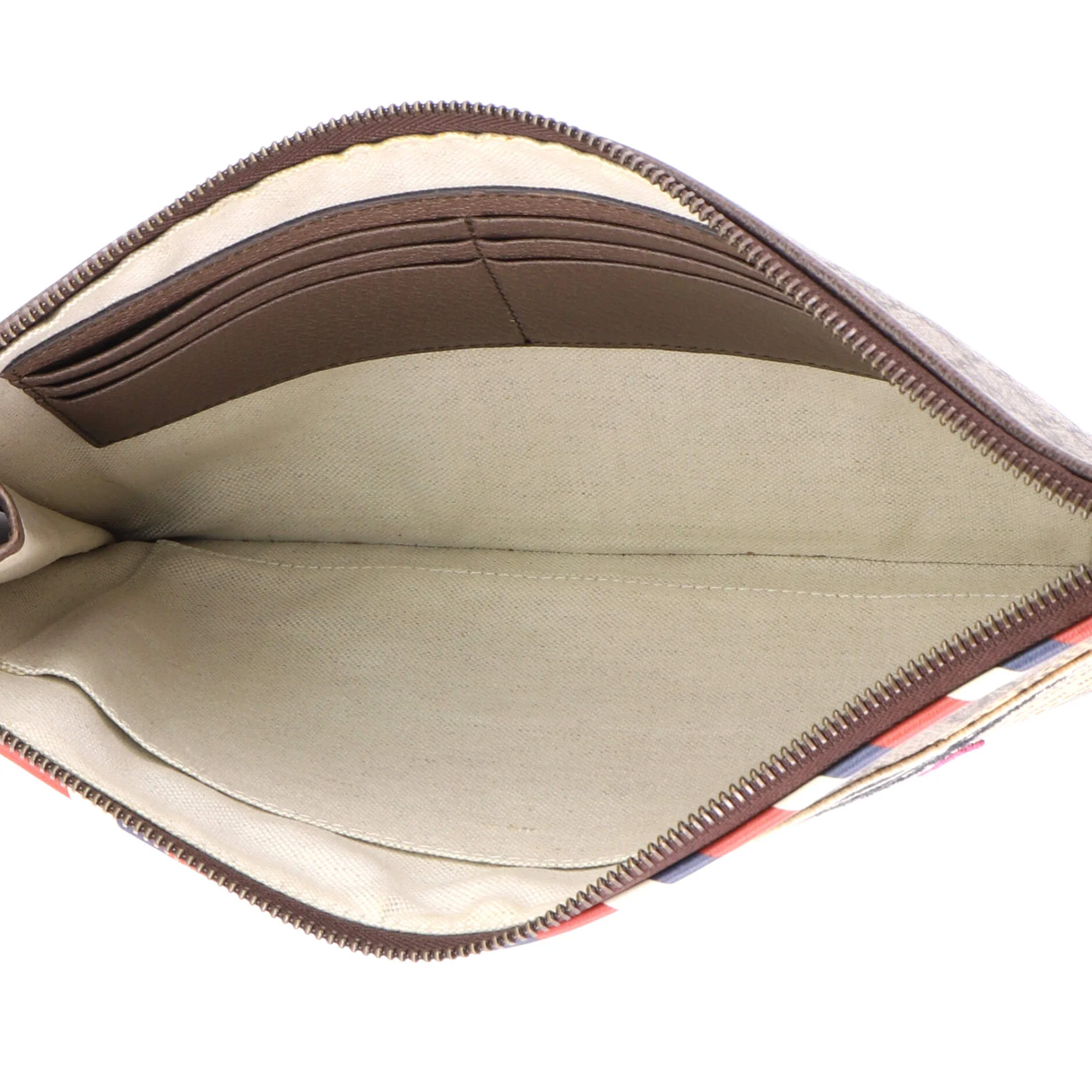 Courrier Pouch GG Coated Canvas with Applique - Image 5