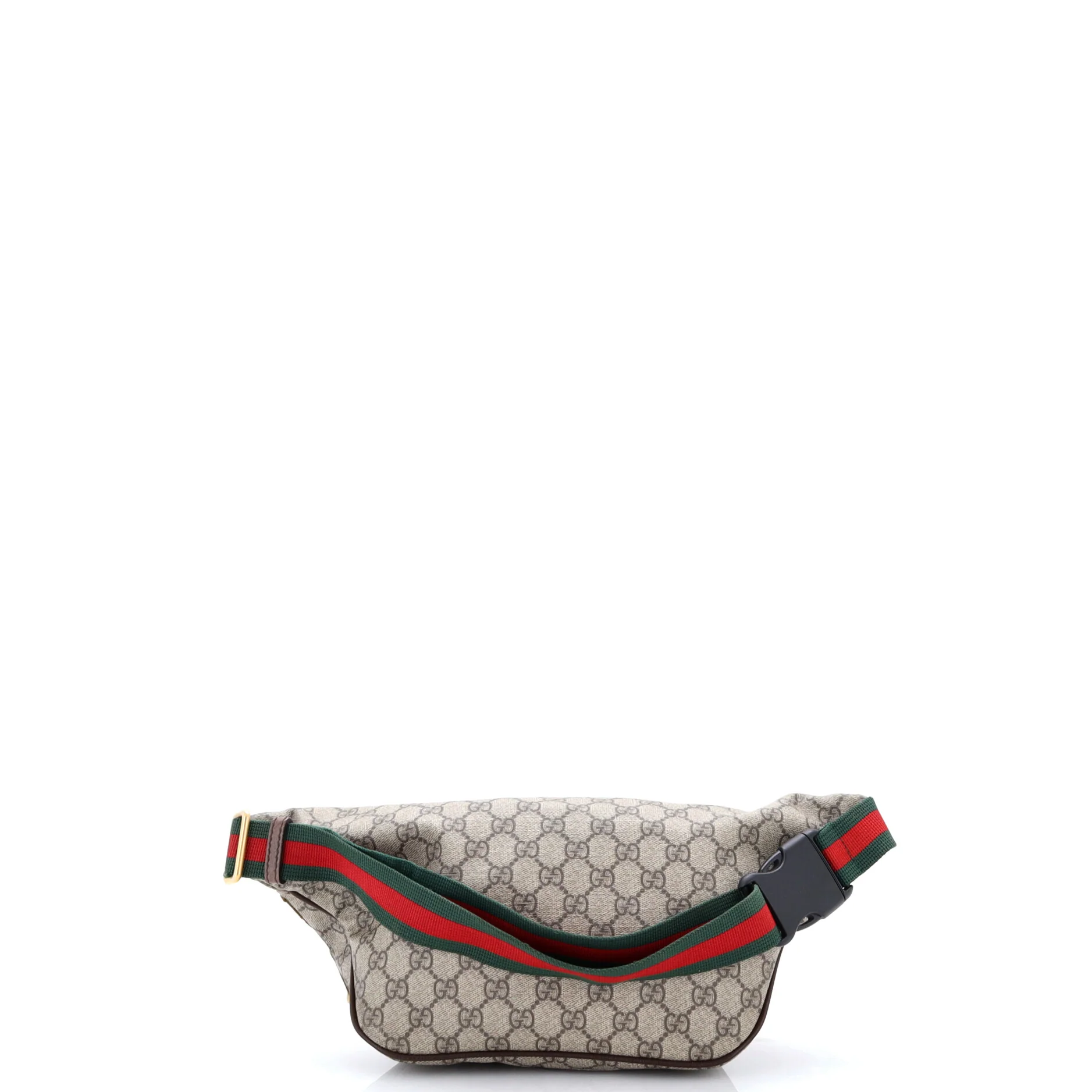 Courrier Zip Belt Bag GG Coated Canvas with Applique - Image 3