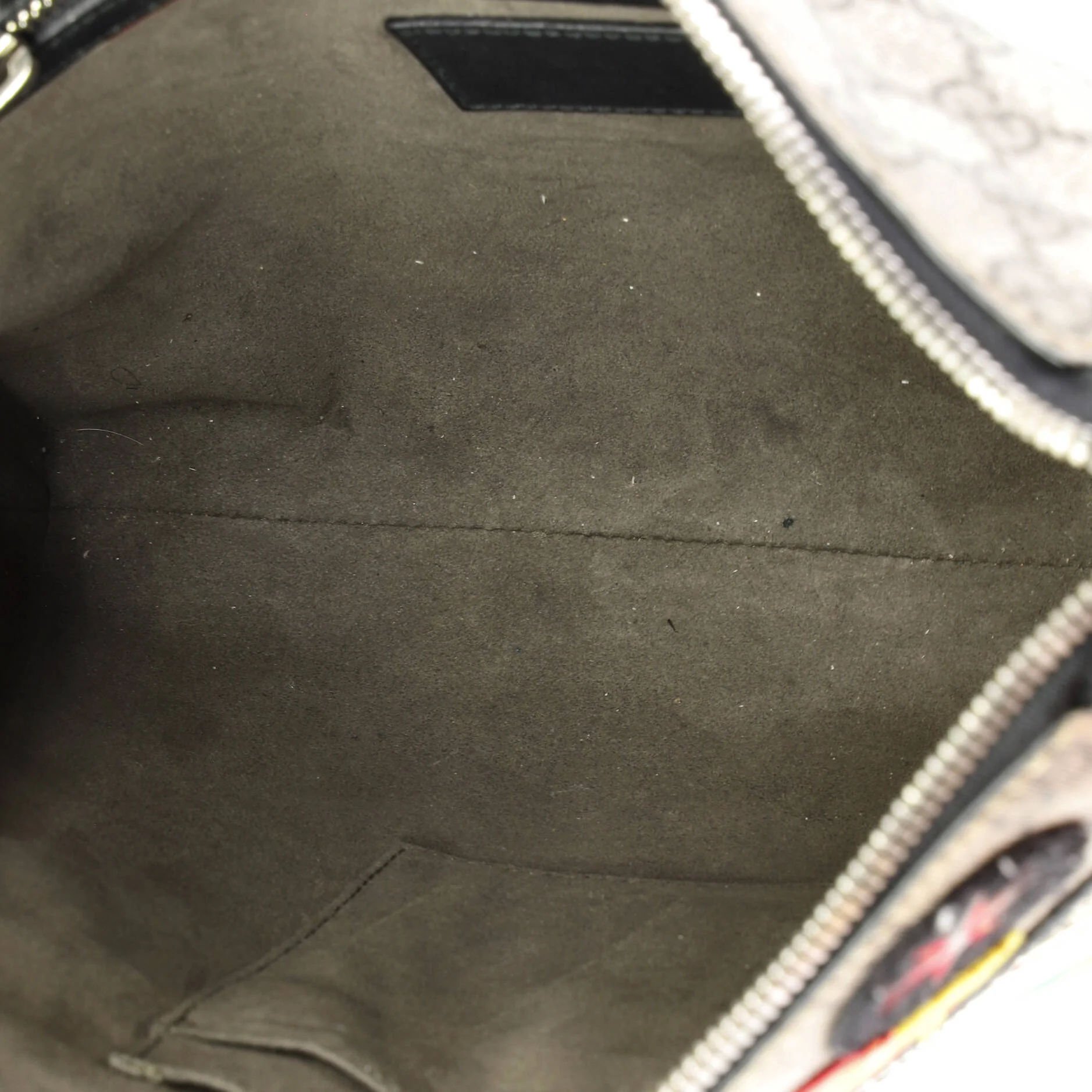 Courrier Zip Messenger GG Coated Canvas with Applique Medium - Image 5
