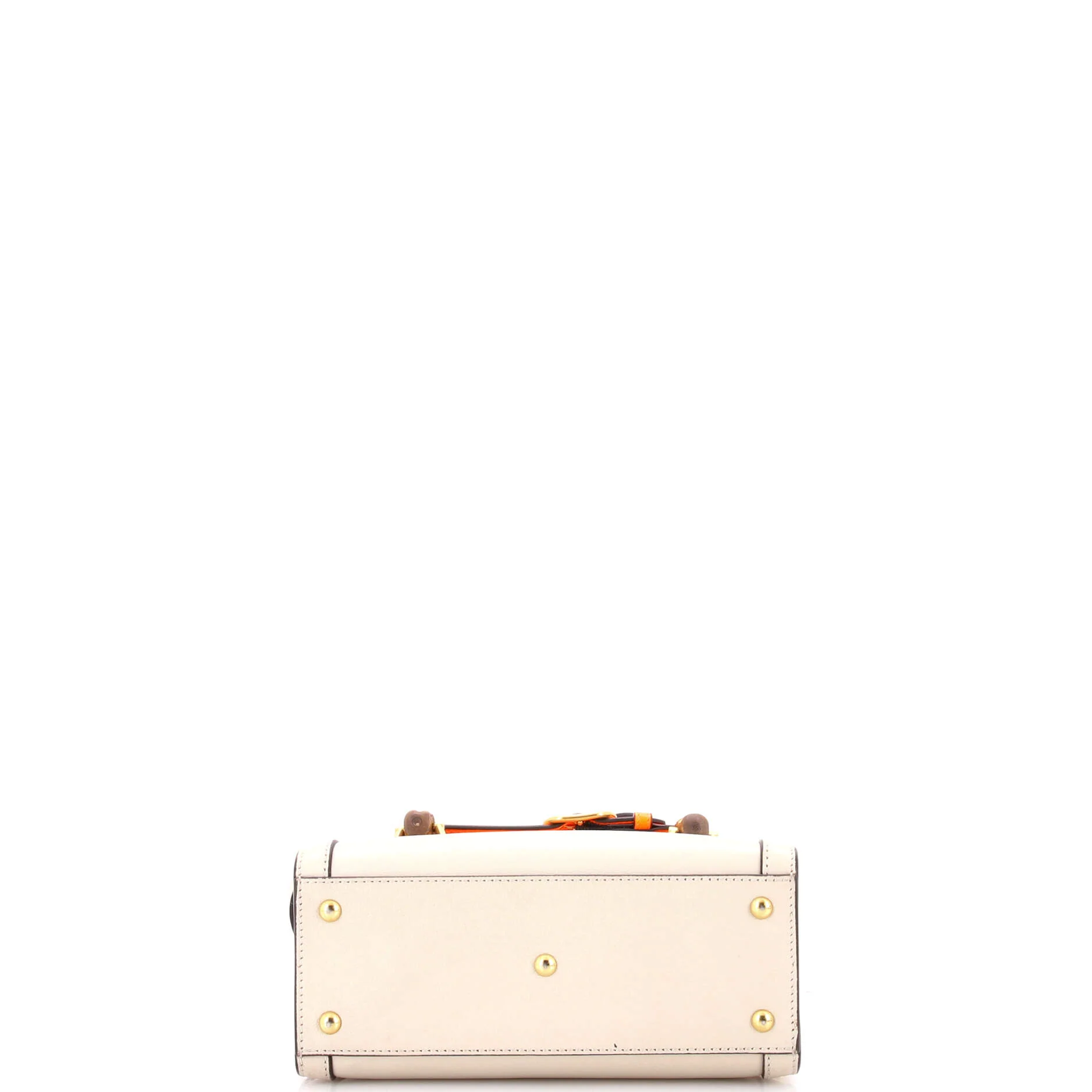 Diana NM Bamboo Handle Tote Leather Mini - Image 4