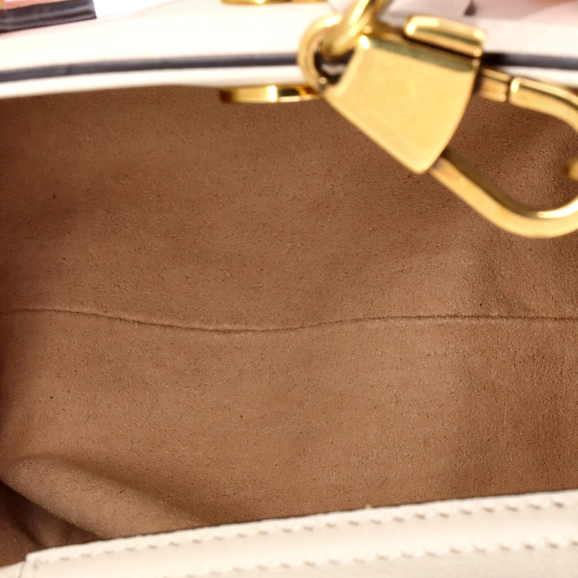 Diana NM Bamboo Handle Tote Leather Mini - Image 5