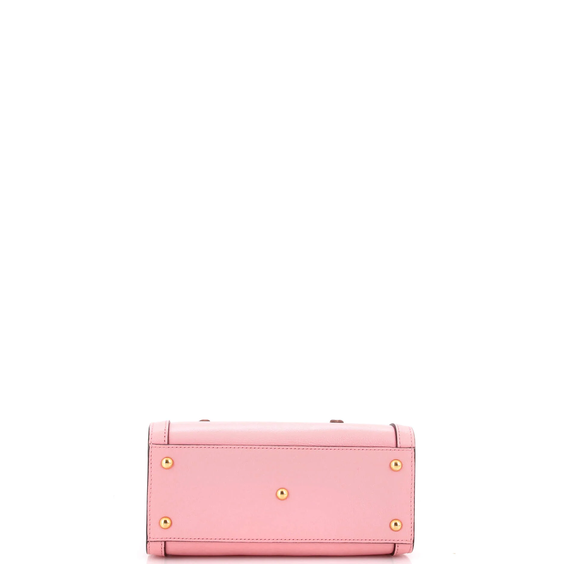 Diana NM Bamboo Handle Tote Leather Mini - Image 4