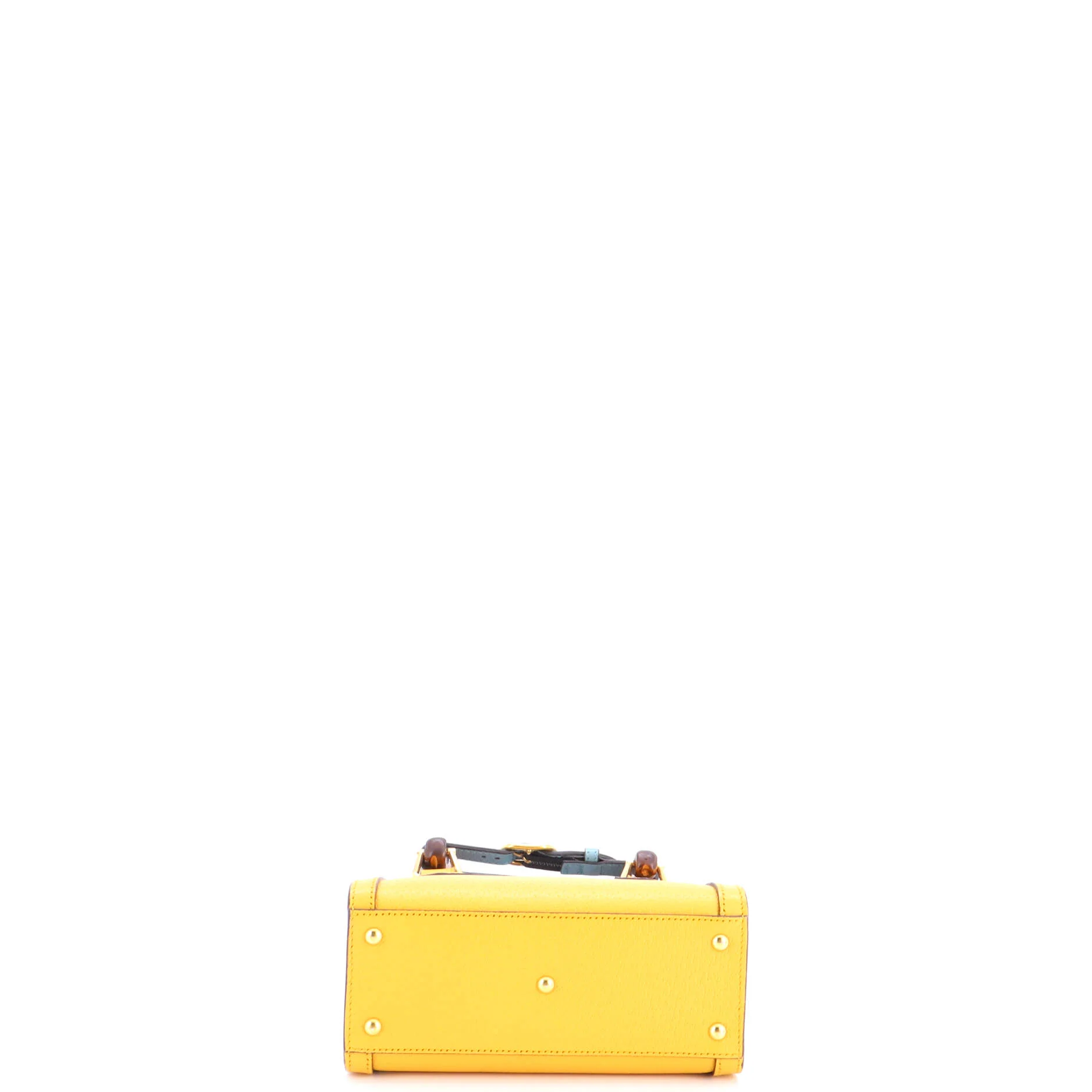 Diana NM Bamboo Handle Tote Leather Mini - Image 5