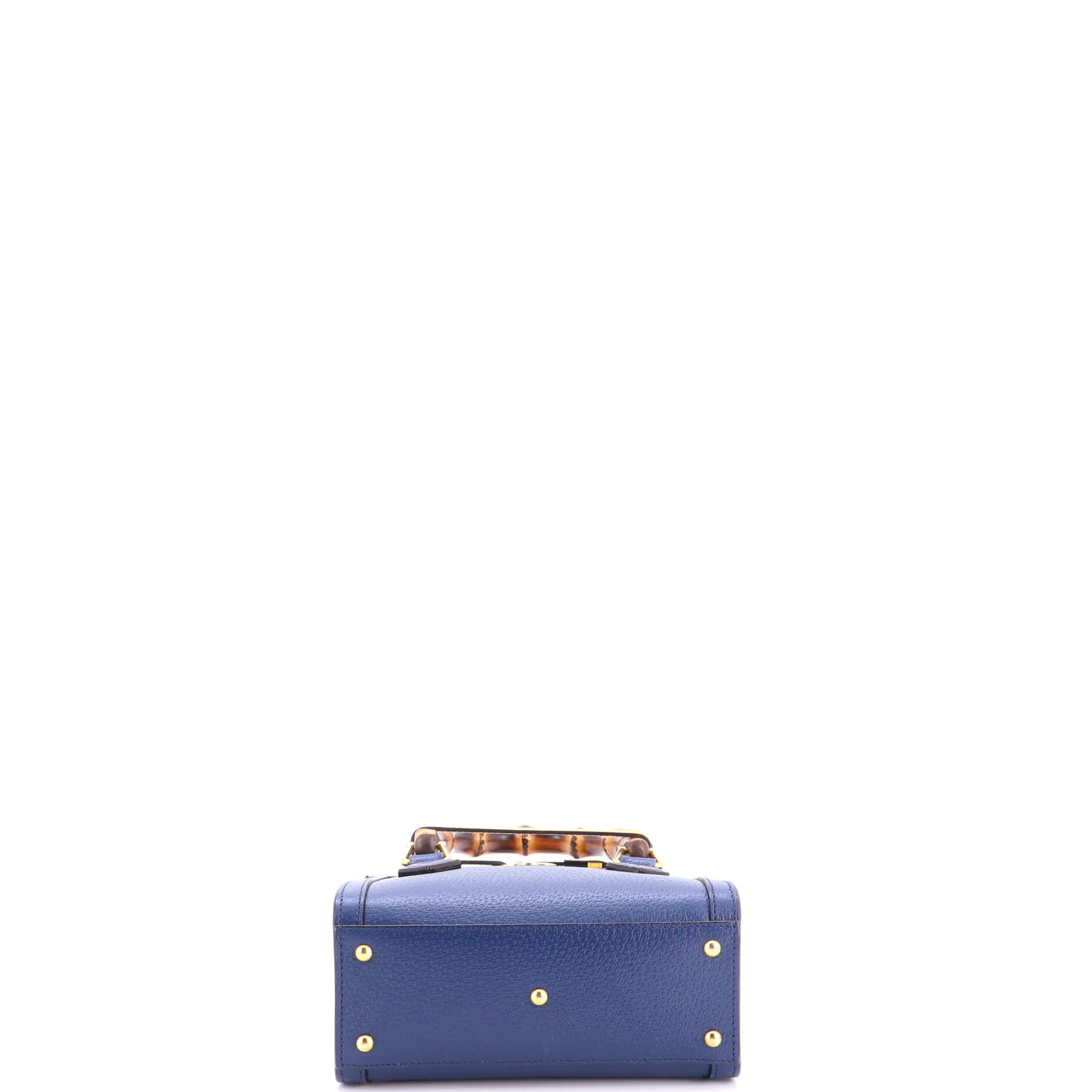 Diana NM Bamboo Handle Tote Leather Mini - Image 5