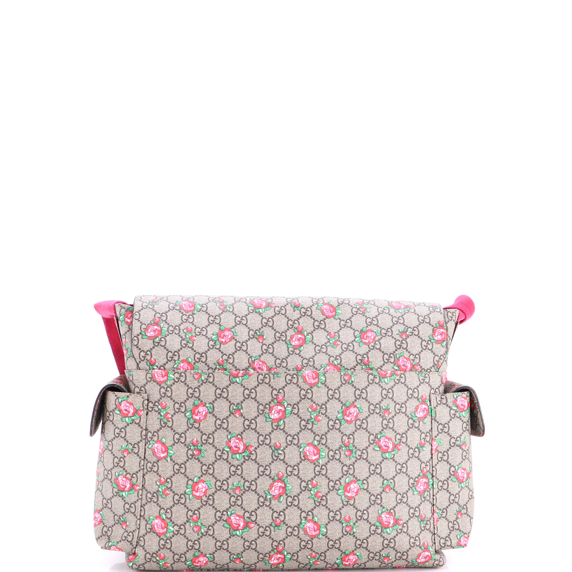 Diaper Bag Printed GG Coated Canvas - Image 4