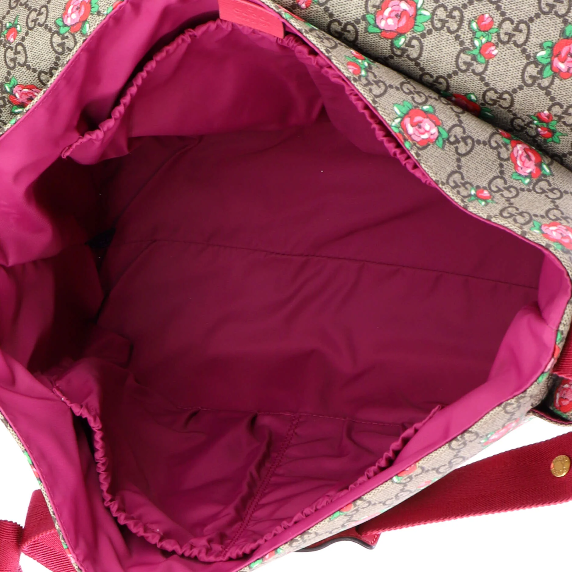 Diaper Bag Printed GG Coated Canvas - Image 6
