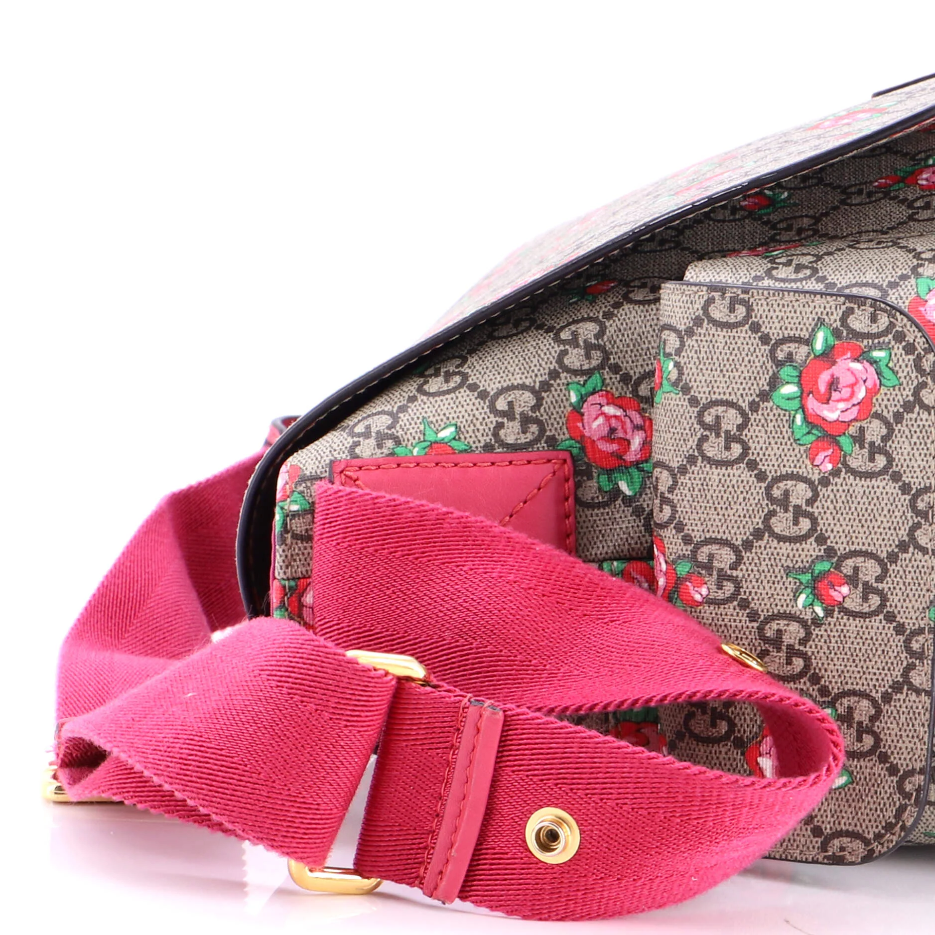 Diaper Bag Printed GG Coated Canvas - Image 7