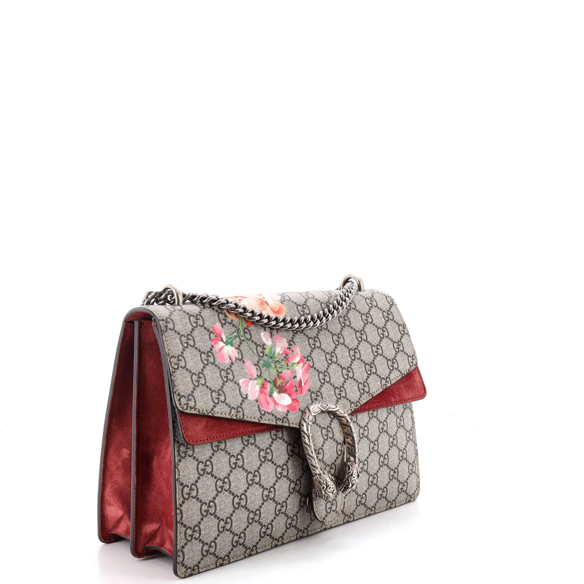 Dionysus Bag Blooms Print GG Coated Canvas Medium - Image 2