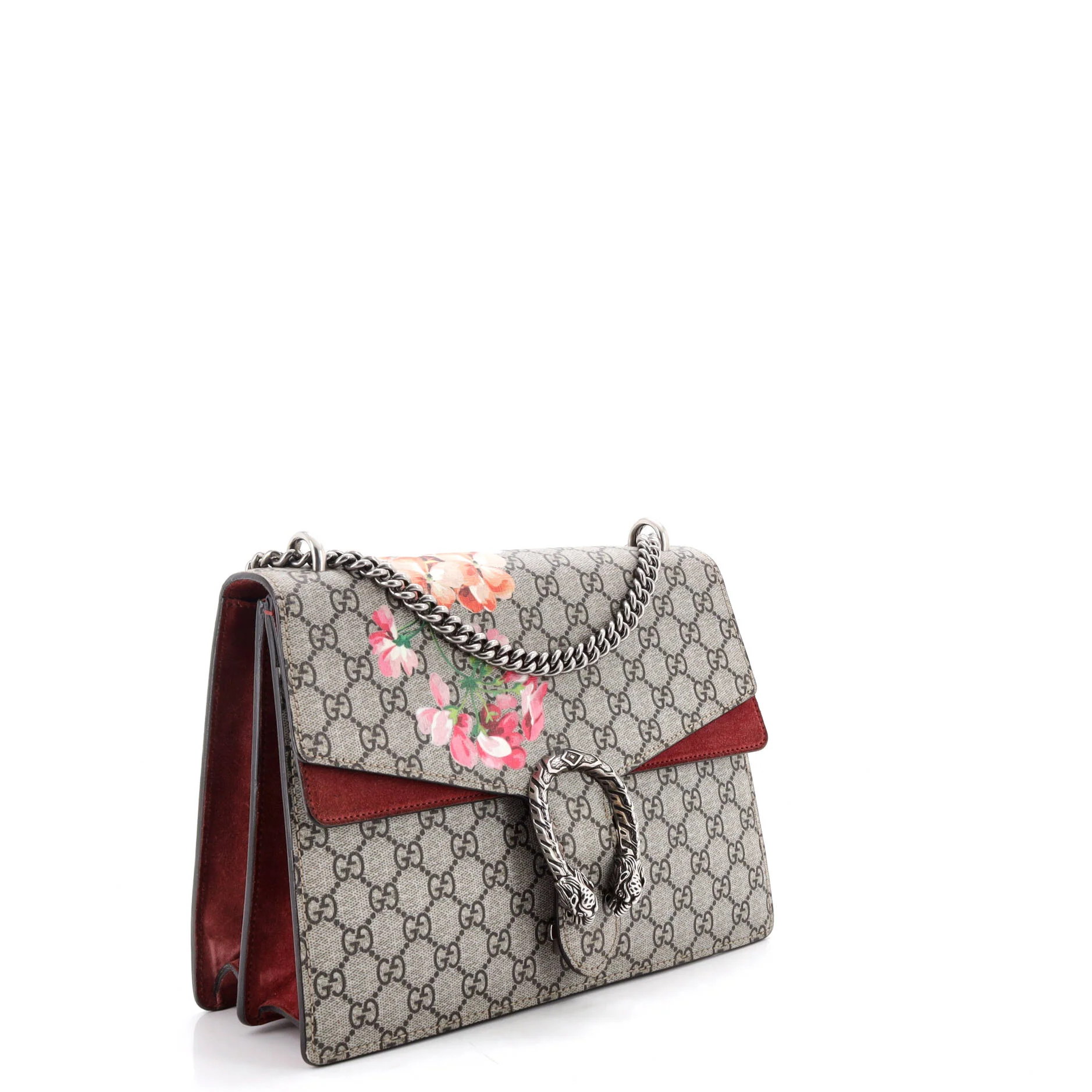 Dionysus Bag Blooms Print GG Coated Canvas Medium - Image 2