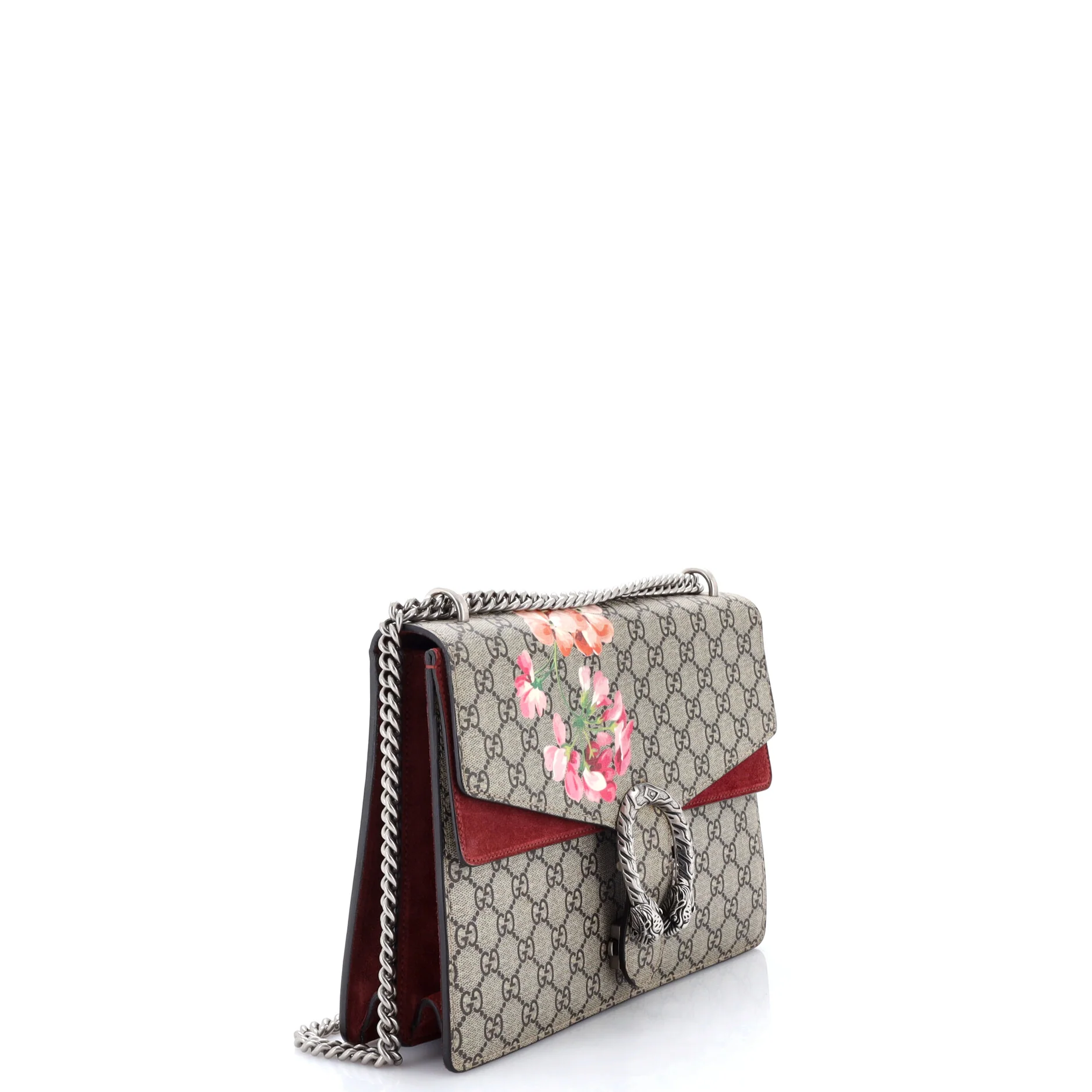 Dionysus Bag Blooms Print GG Coated Canvas Medium - Image 2