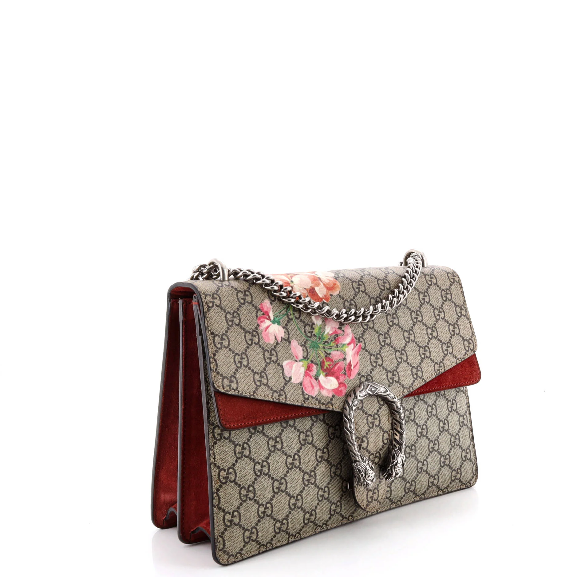 Dionysus Bag Blooms Print GG Coated Canvas Medium - Image 2