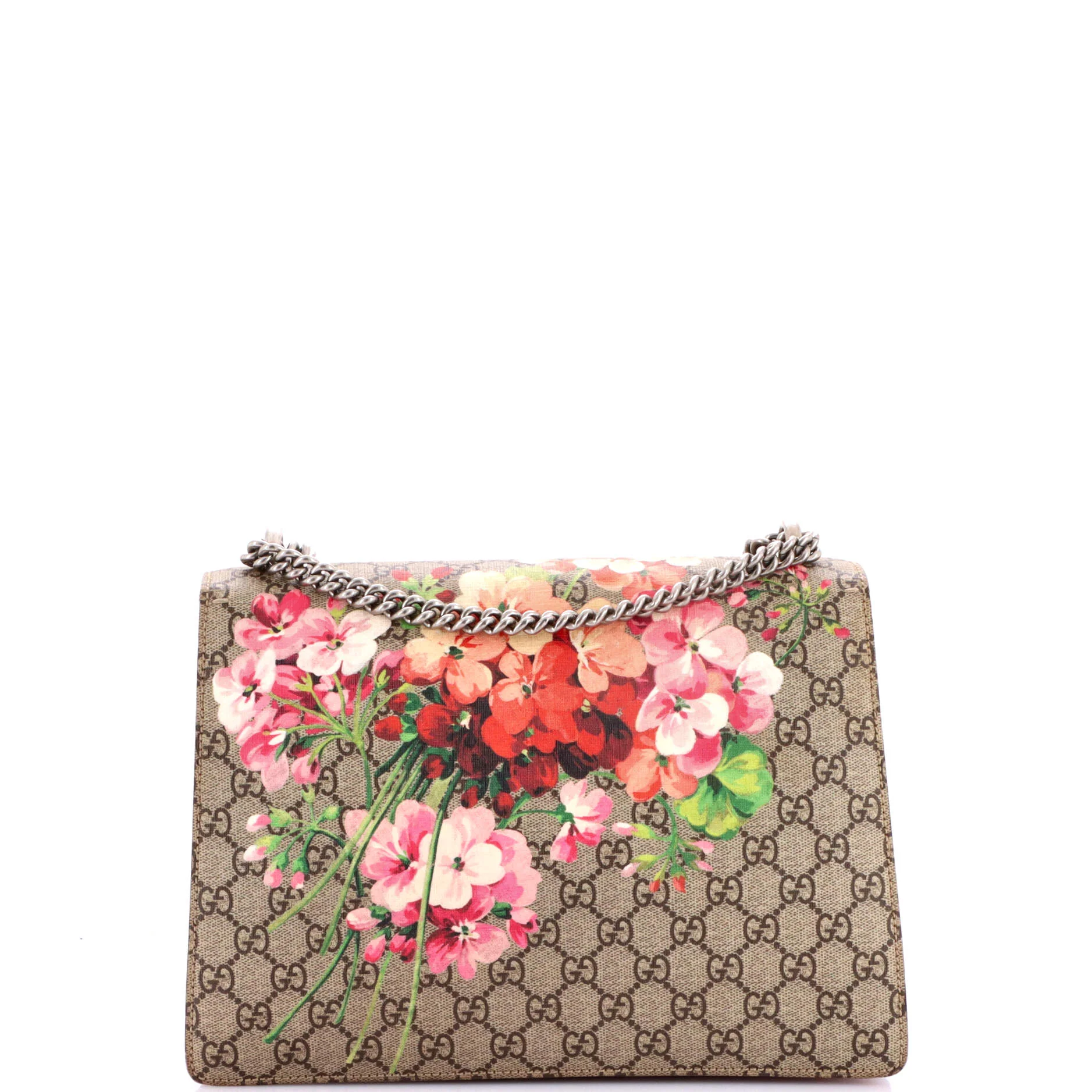 Dionysus Bag Blooms Print GG Coated Canvas Medium - Image 3
