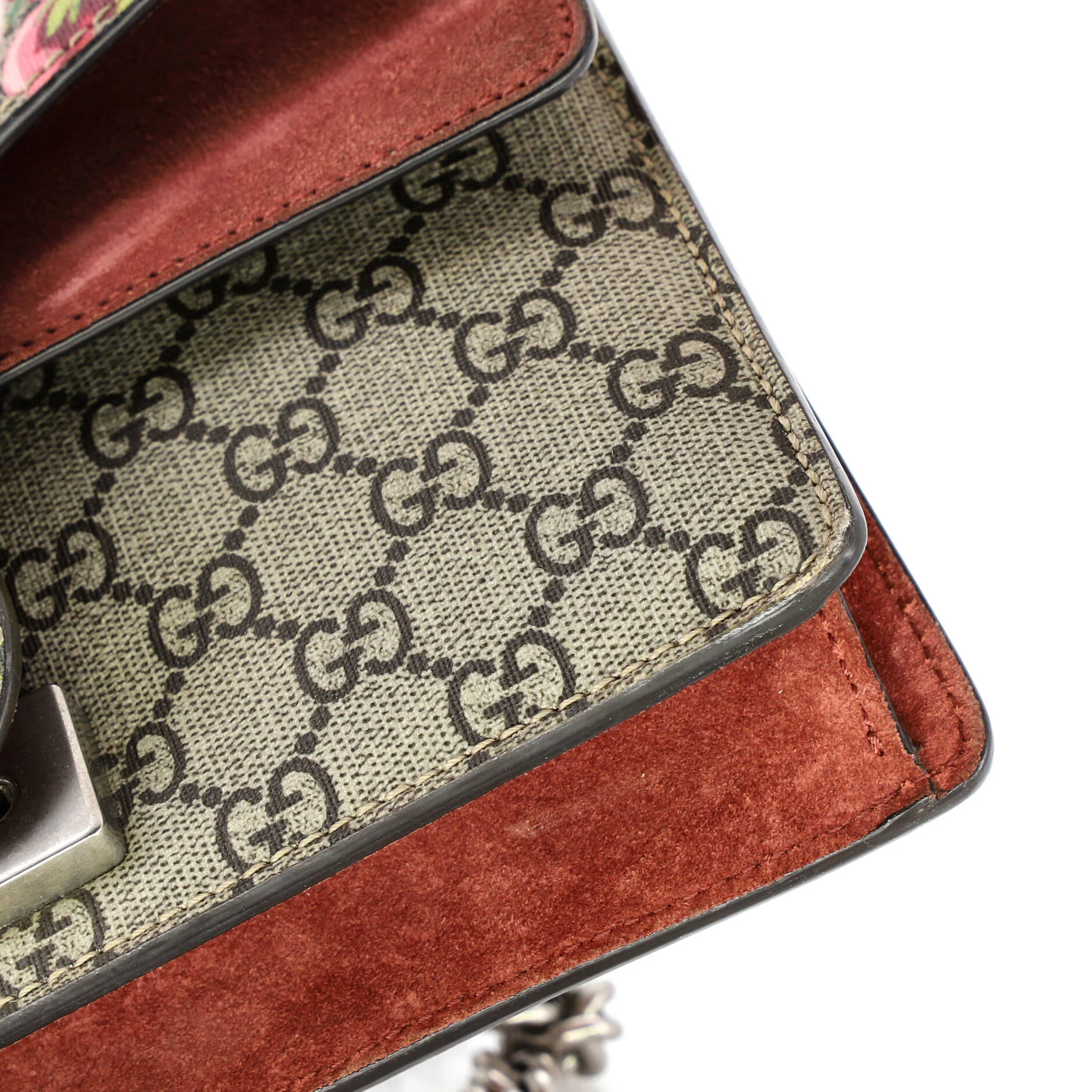 Dionysus Bag Blooms Print GG Coated Canvas Mini - Image 7