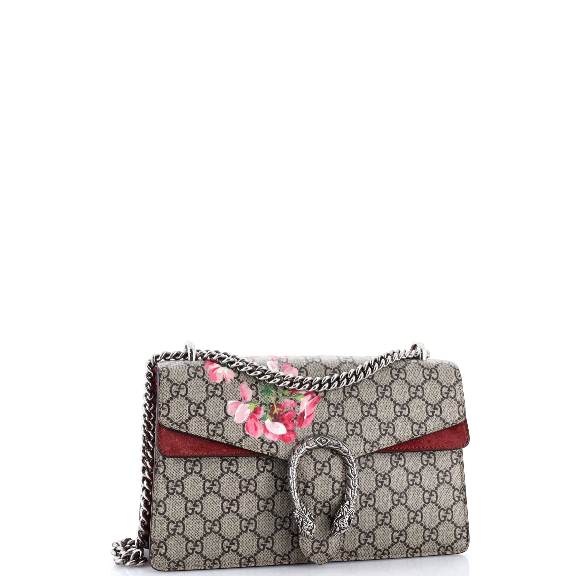 Dionysus Bag Blooms Print GG Coated Canvas Small - Image 2