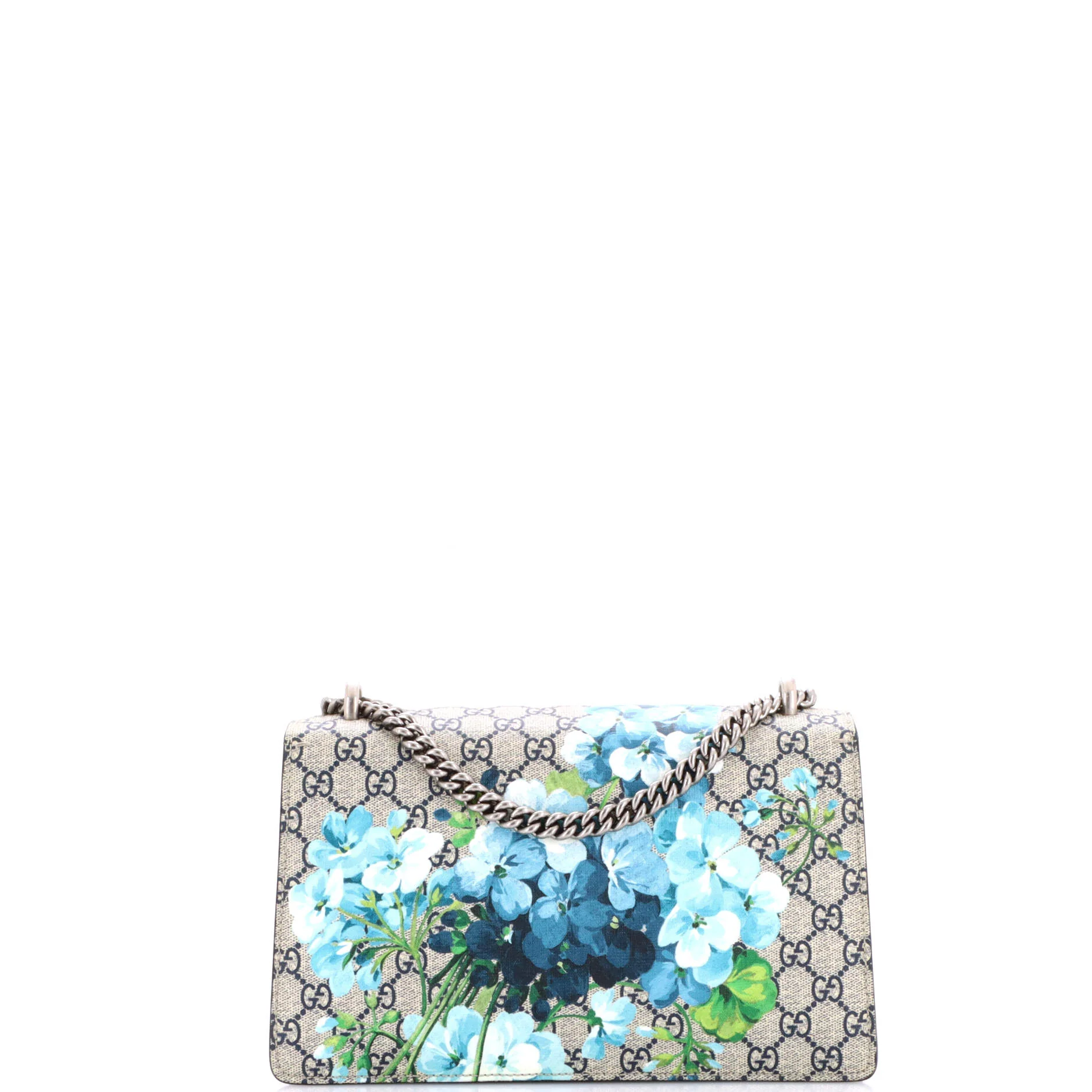 Dionysus Bag Blooms Print GG Coated Canvas Small - Image 3