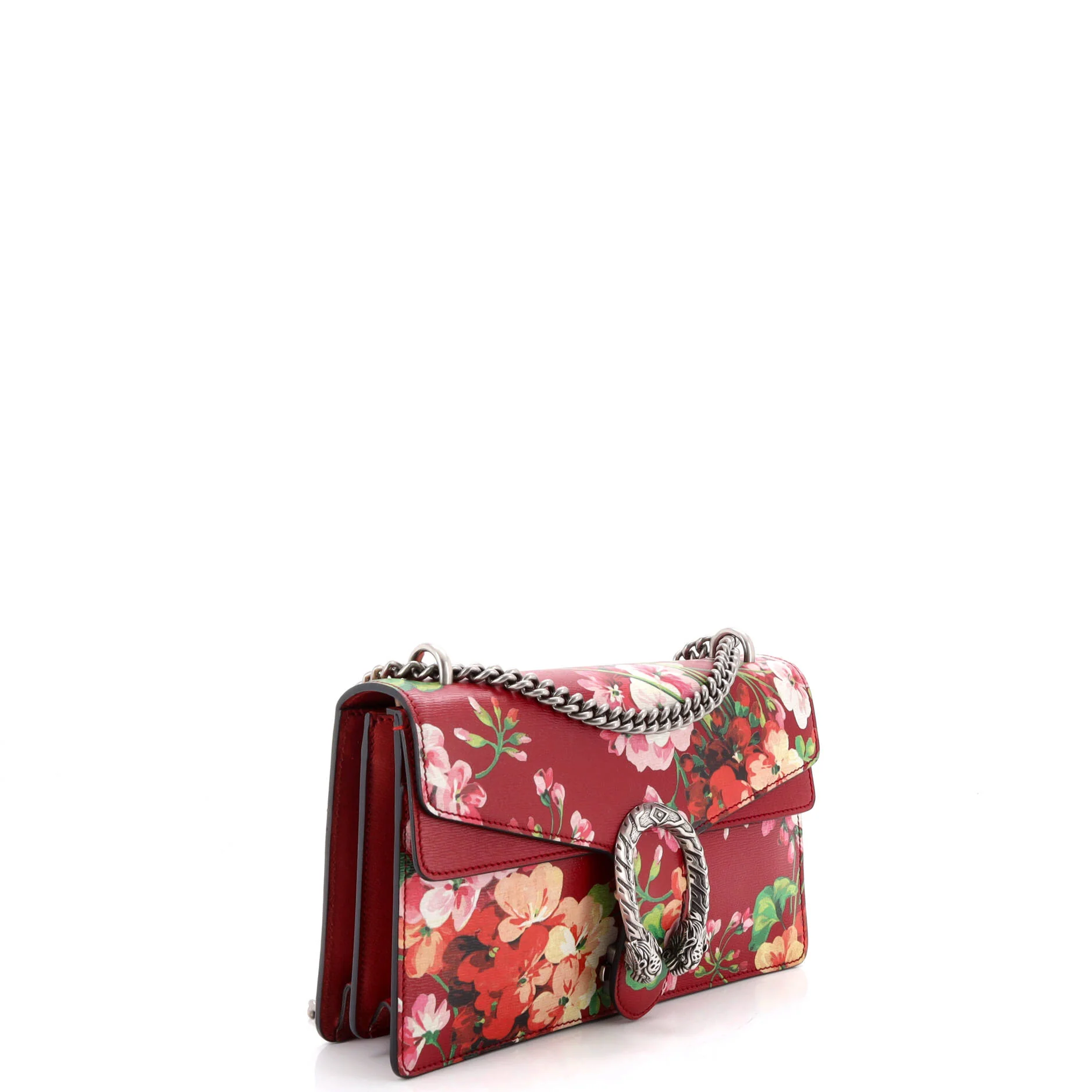 Dionysus Bag Blooms Print Leather Small - Image 2