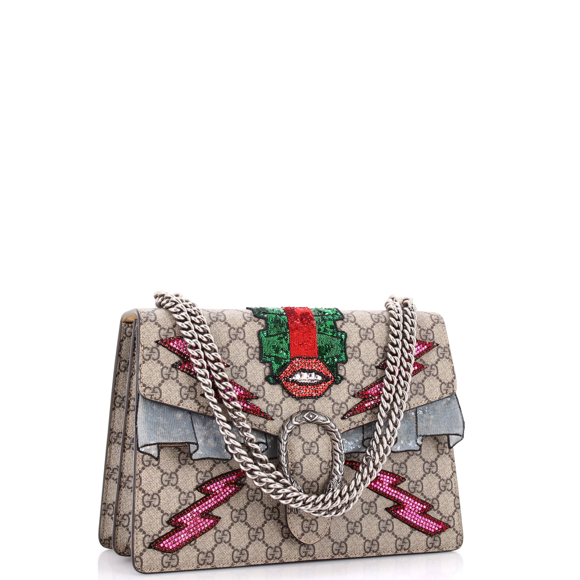 Dionysus Bag Embellished GG Coated Canvas Medium - Image 2