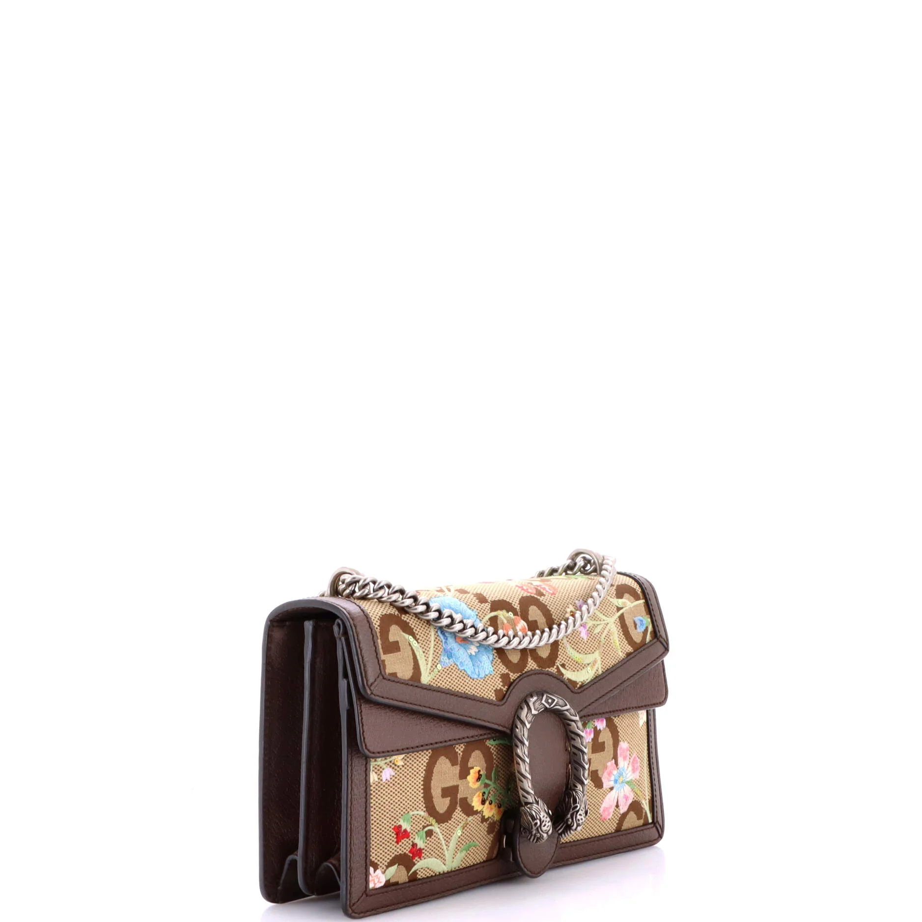 Dionysus Bag Embroidered Jumbo GG Canvas Small - Image 2