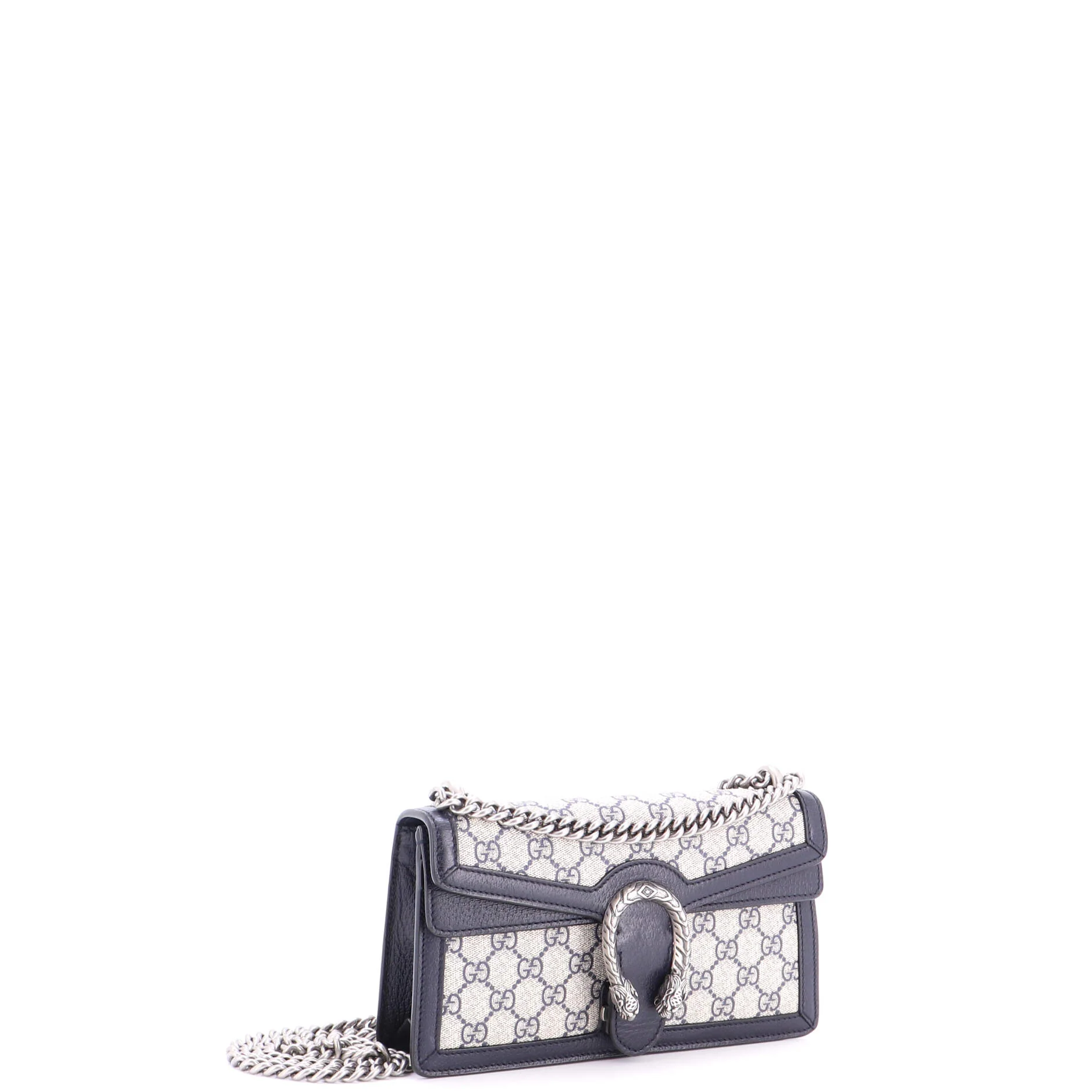 Dionysus Bag GG Coated Canvas with Leather Small - Image 2
