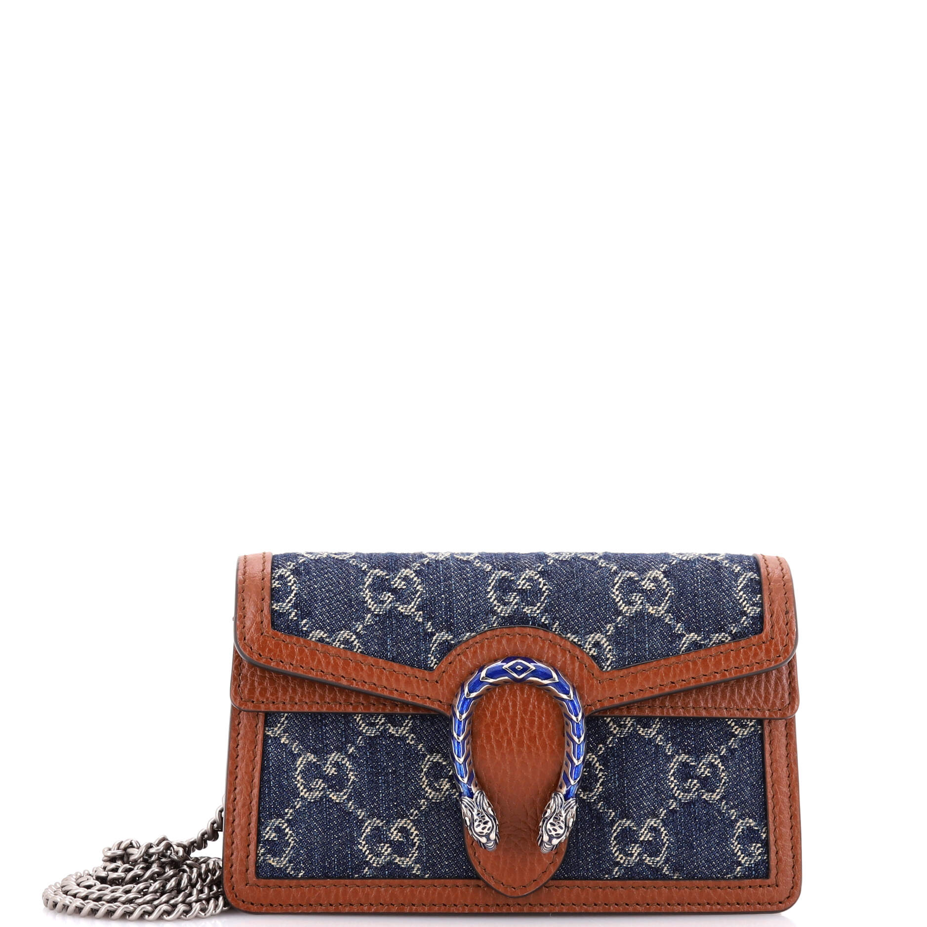 Dionysus Bag GG Denim Super Mini