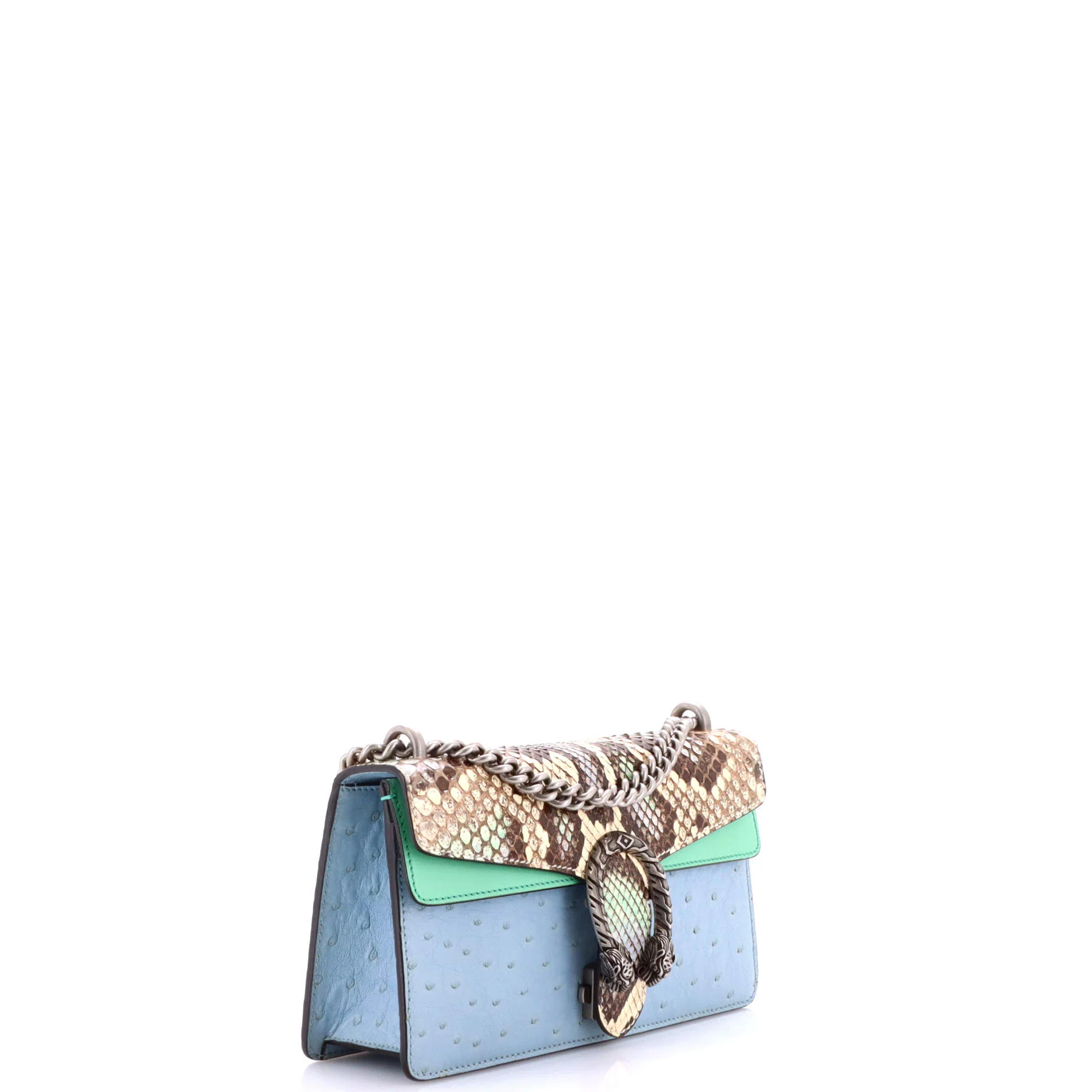 Dionysus Bag Python with Ostrich and Leather Small - Image 2