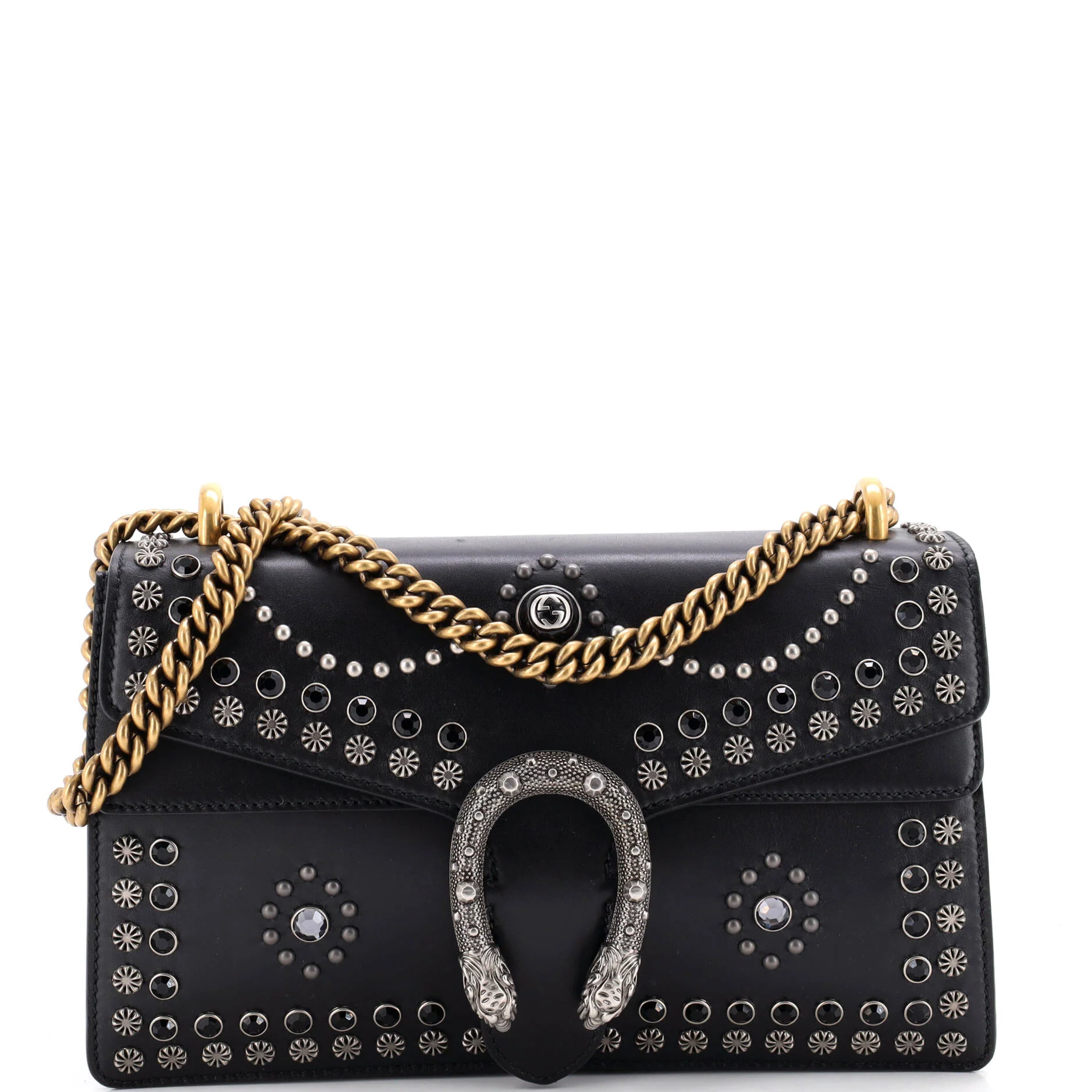 Dionysus Bag Studded Leather Small