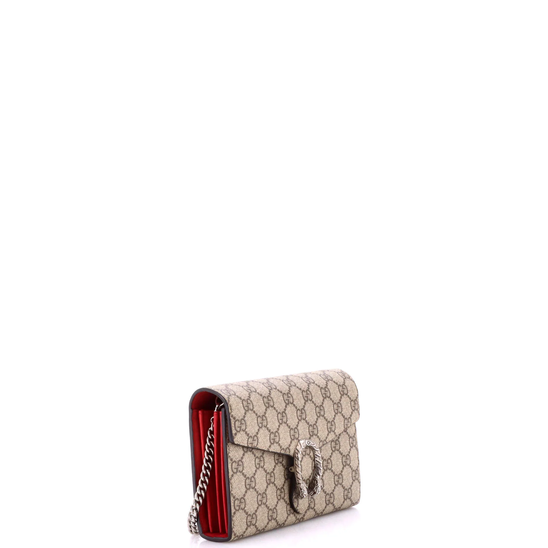 Dionysus Chain Wallet GG Coated Canvas Small - Image 2
