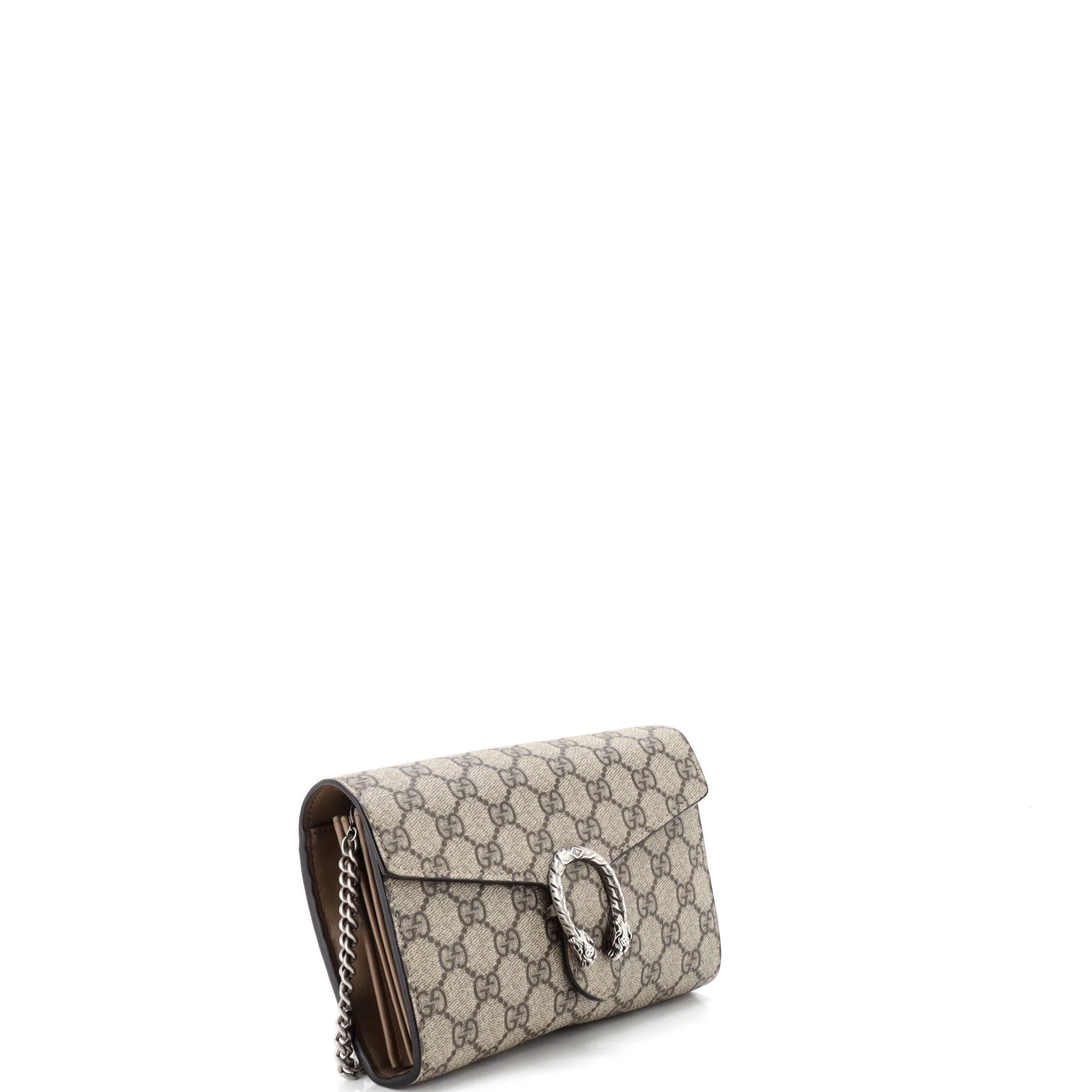 Dionysus Chain Wallet GG Coated Canvas Small - Image 2