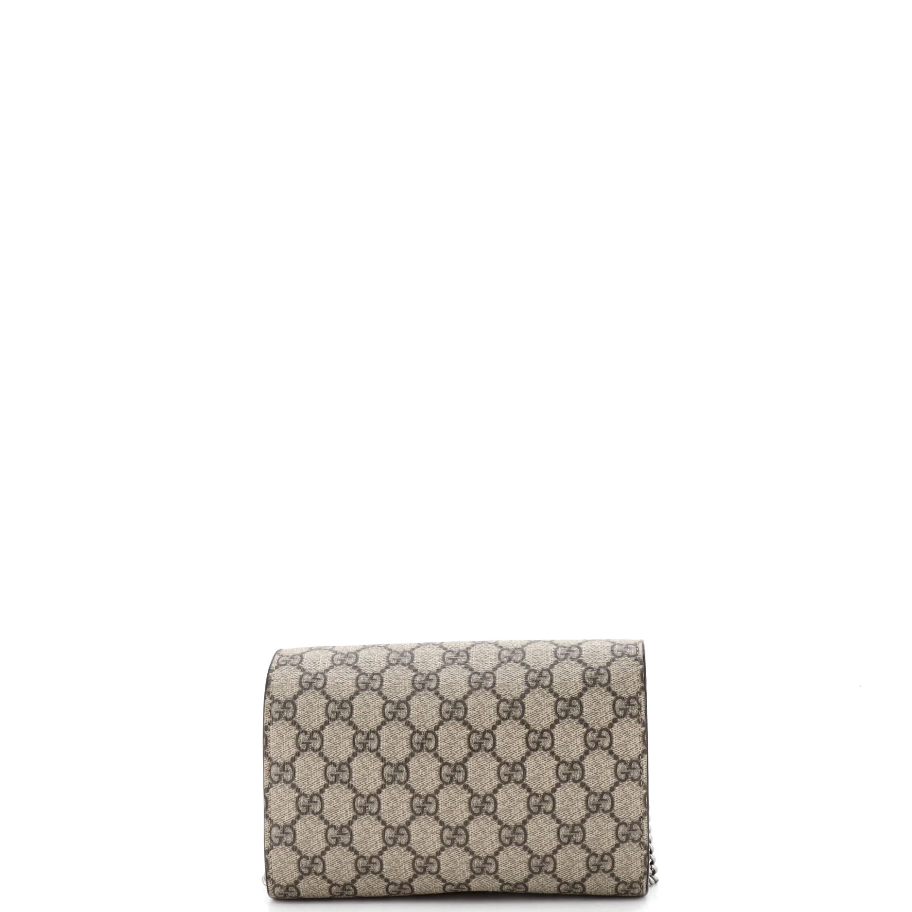 Dionysus Chain Wallet GG Coated Canvas Small - Image 3