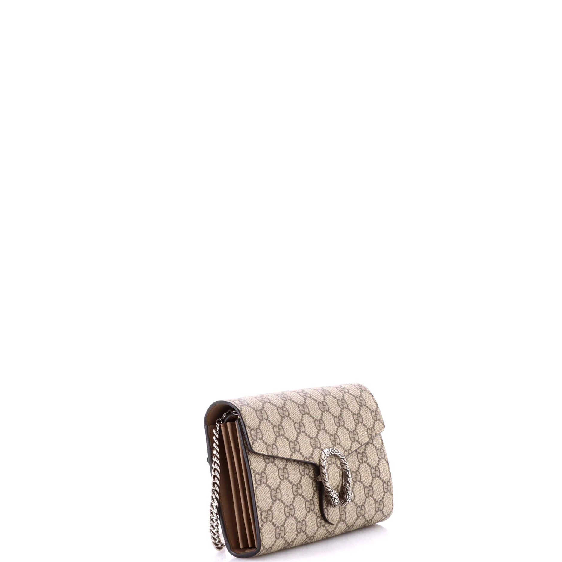 Dionysus Chain Wallet GG Coated Canvas Small - Image 2