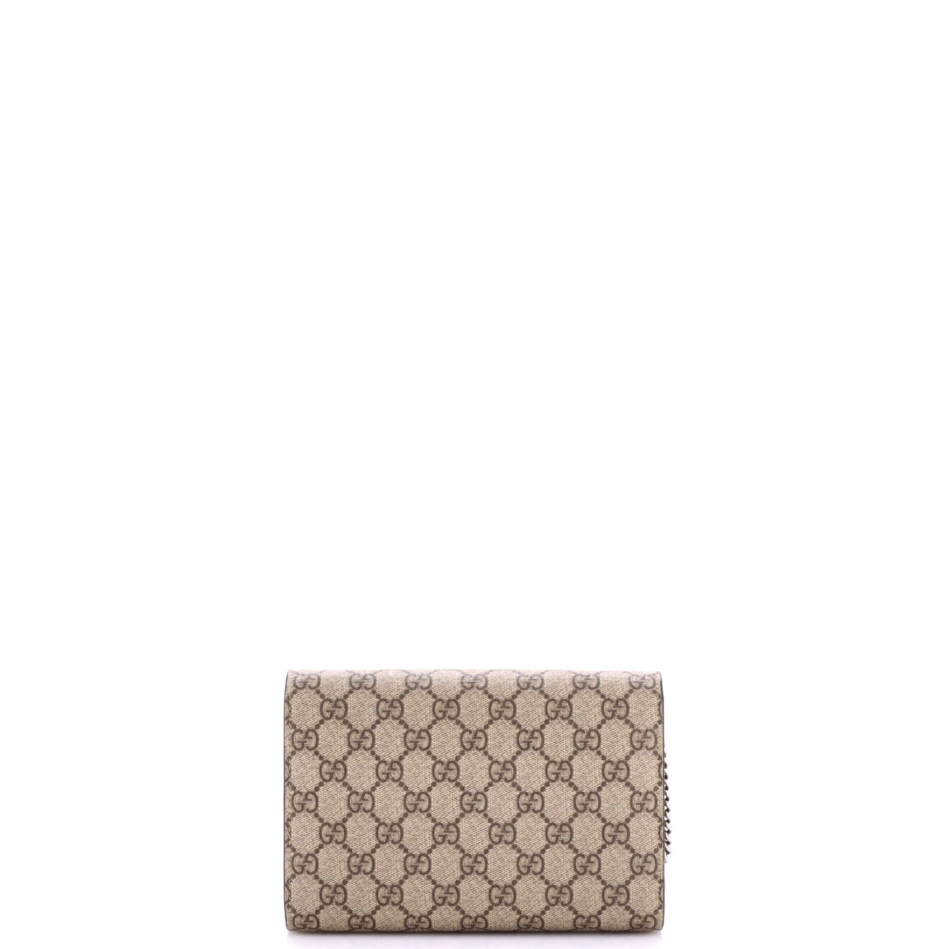 Dionysus Chain Wallet GG Coated Canvas Small - Image 3