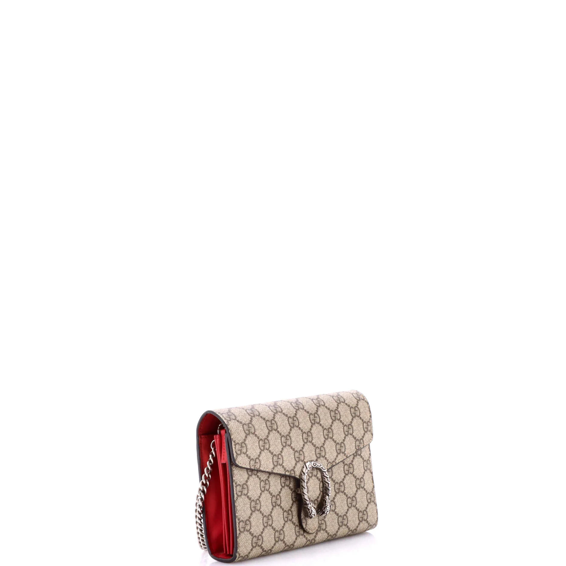 Dionysus Chain Wallet GG Coated Canvas Small - Image 2