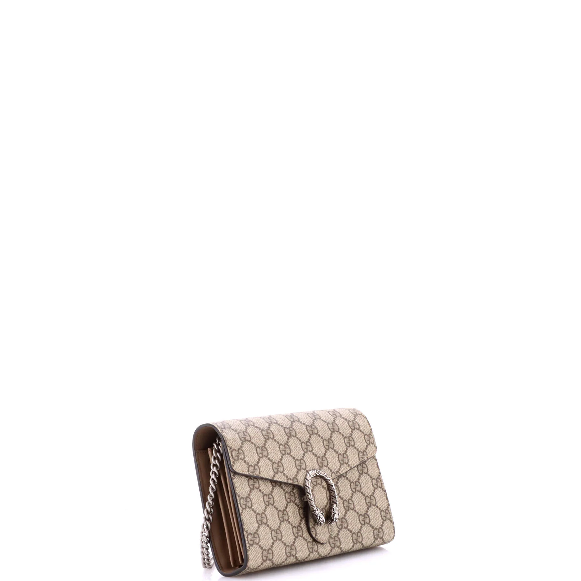 Dionysus Chain Wallet GG Coated Canvas Small - Image 2