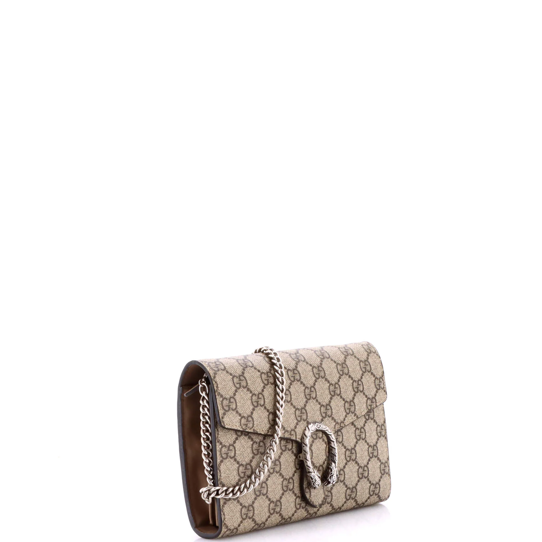 Dionysus Chain Wallet GG Coated Canvas Small - Image 2