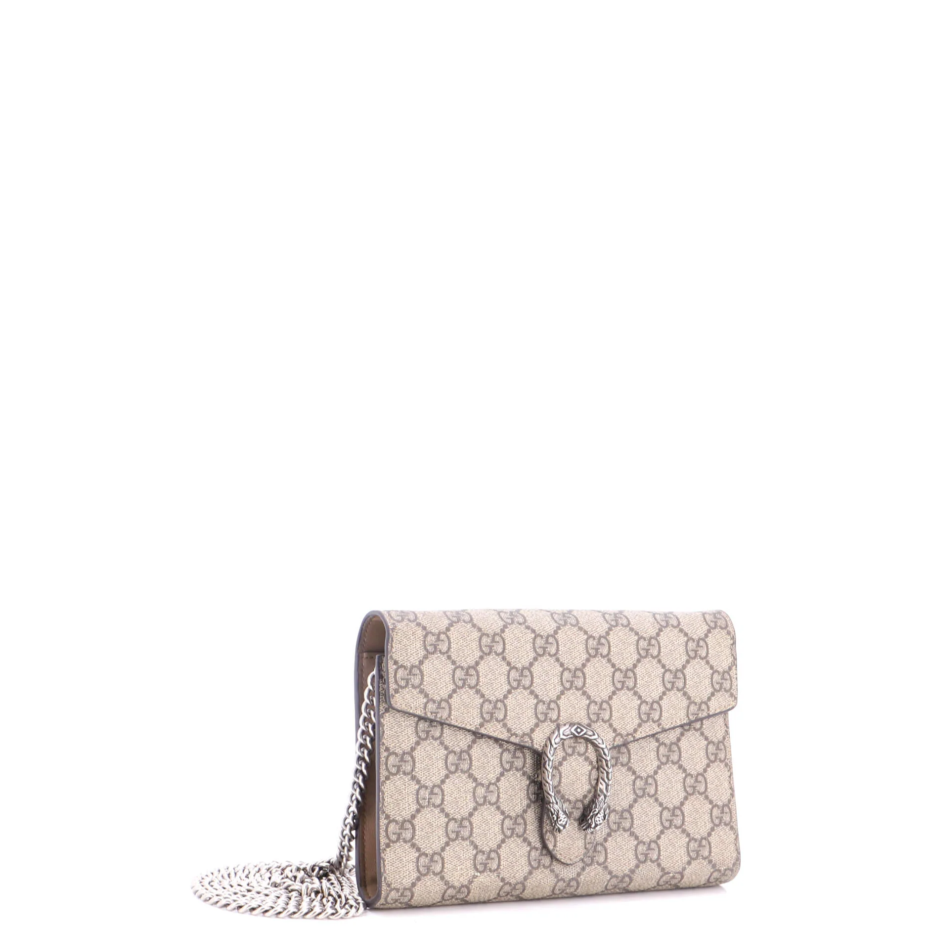 Dionysus Chain Wallet GG Coated Canvas Small - Image 2