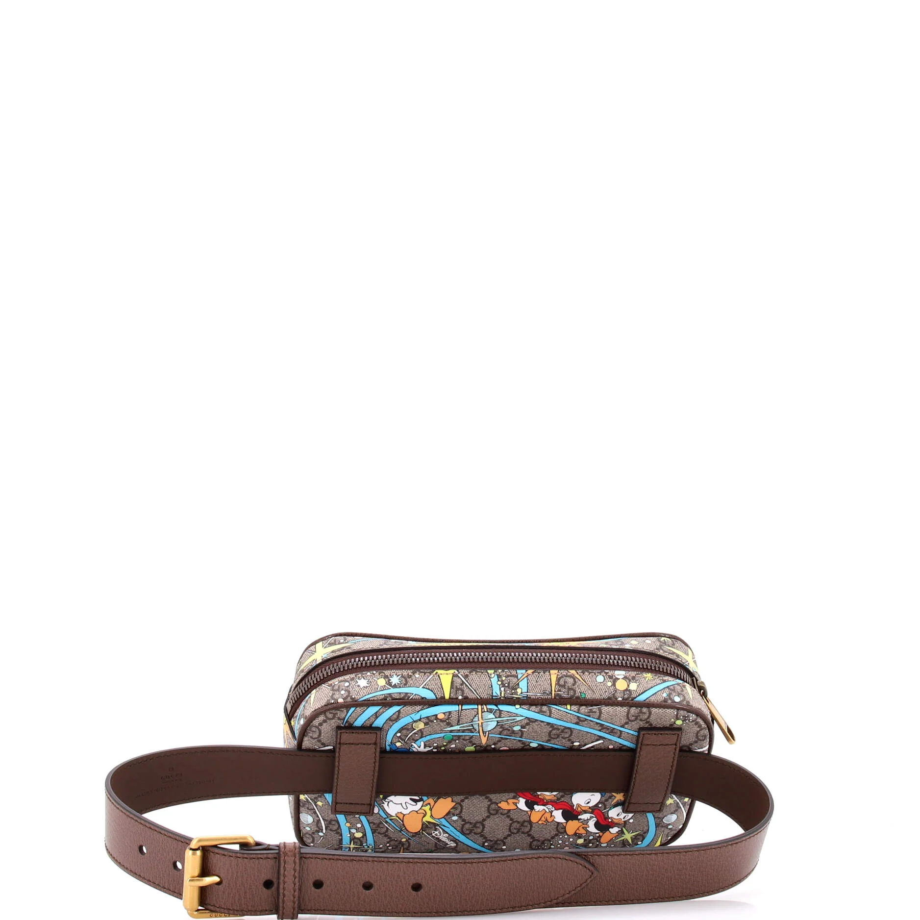 Disney Donald Duck Belt Bag Printed GG Coated Canvas - Image 3
