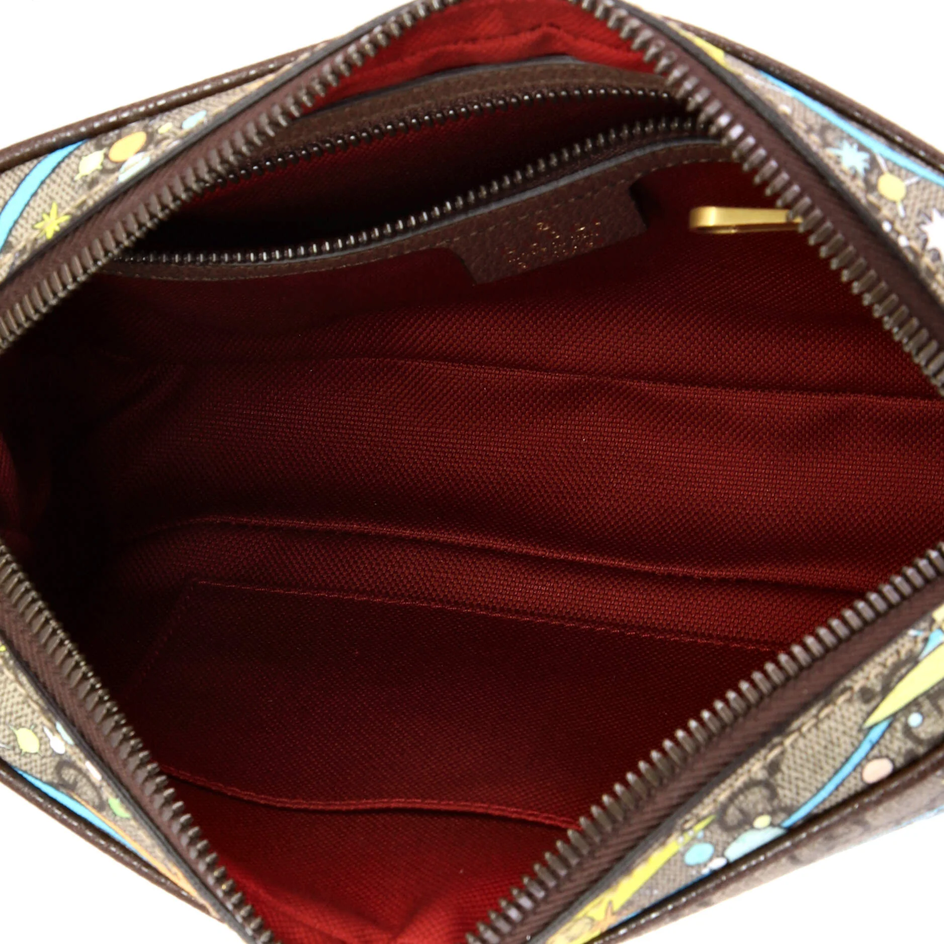 Disney Donald Duck Belt Bag Printed GG Coated Canvas - Image 5
