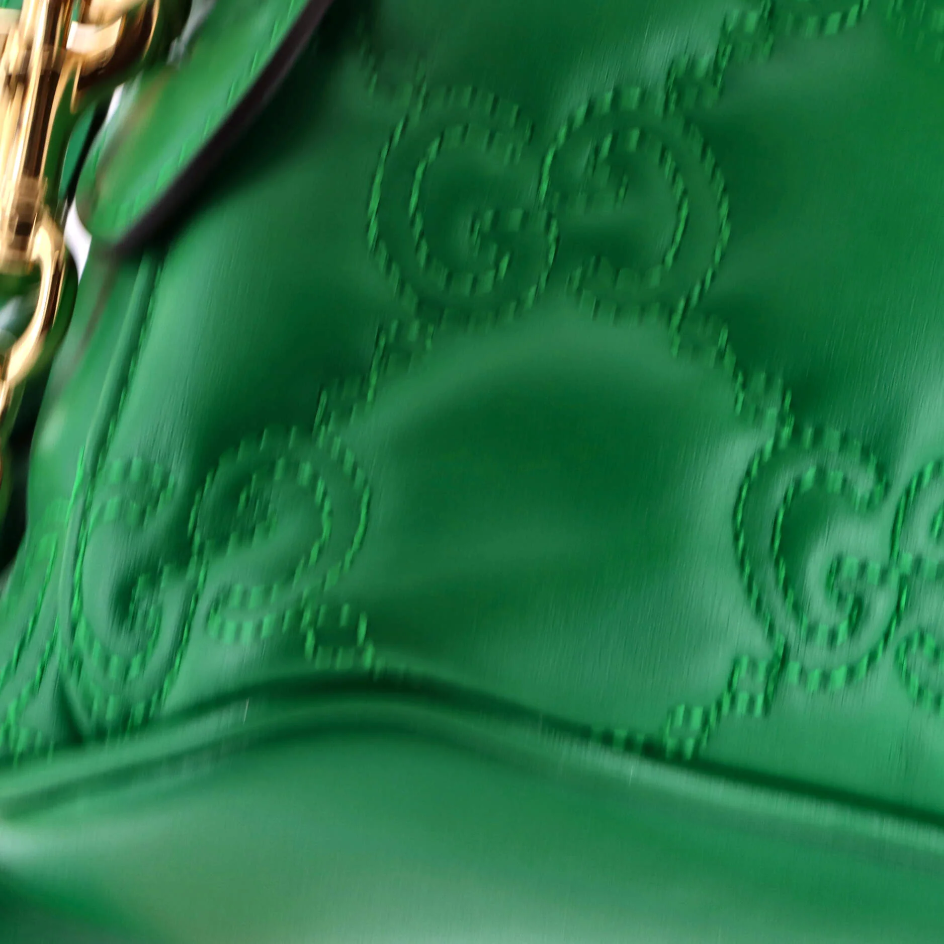 Dome Chain Zip Shoulder Bag GG Matelasse Leather Small - Image 6