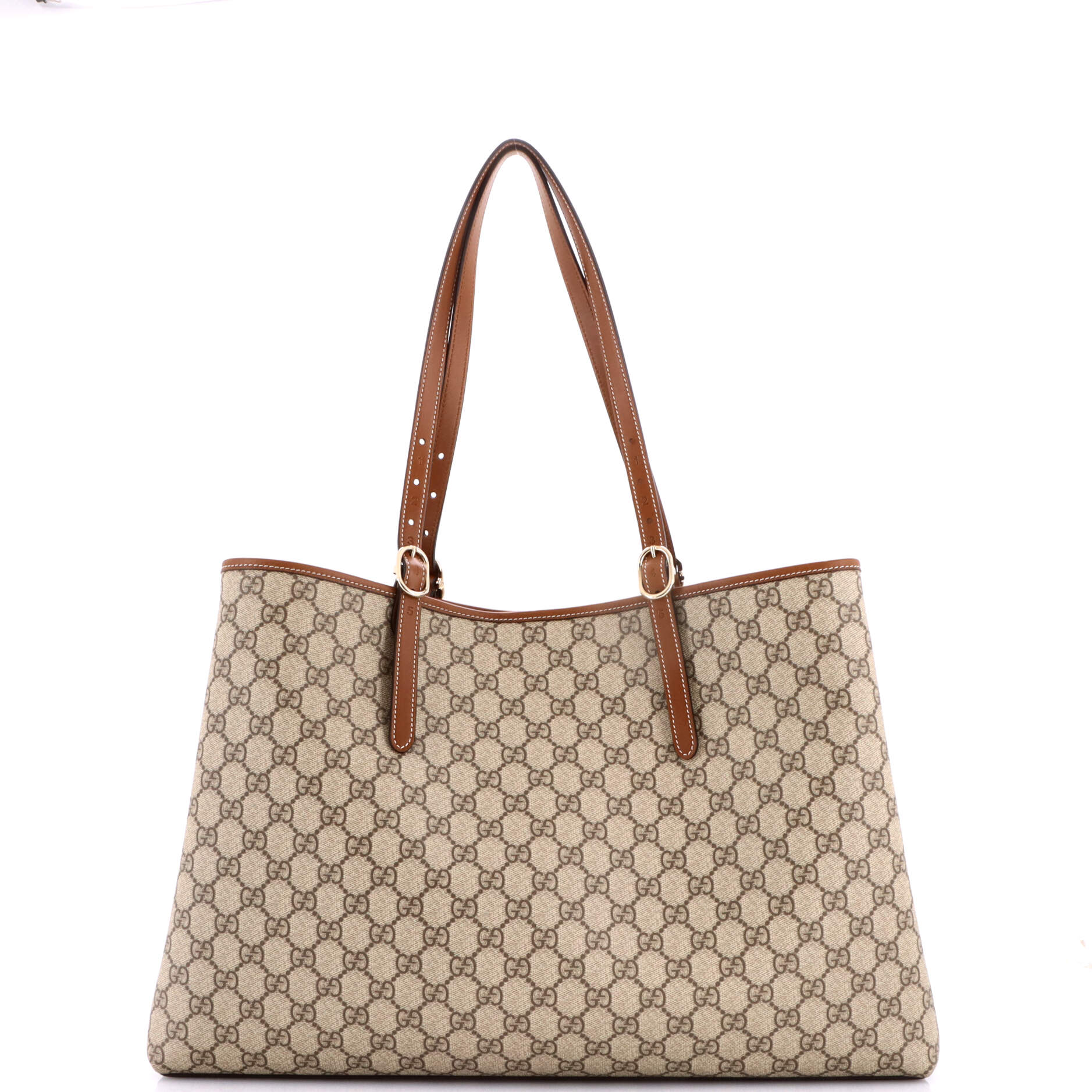 Emblem Tote GG Coated Canvas Large - Image 3