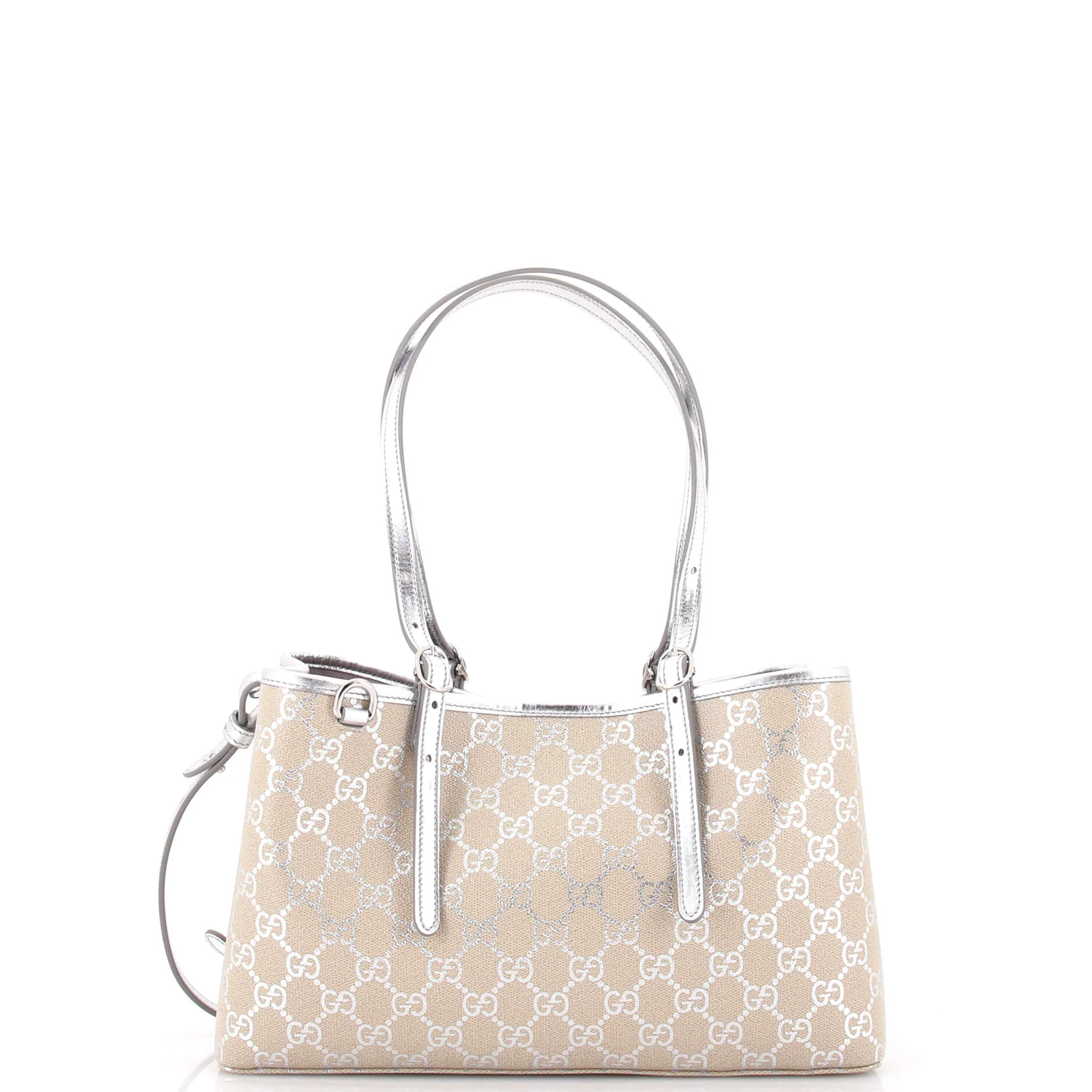 Emblem Tote GG Coated Canvas Small
