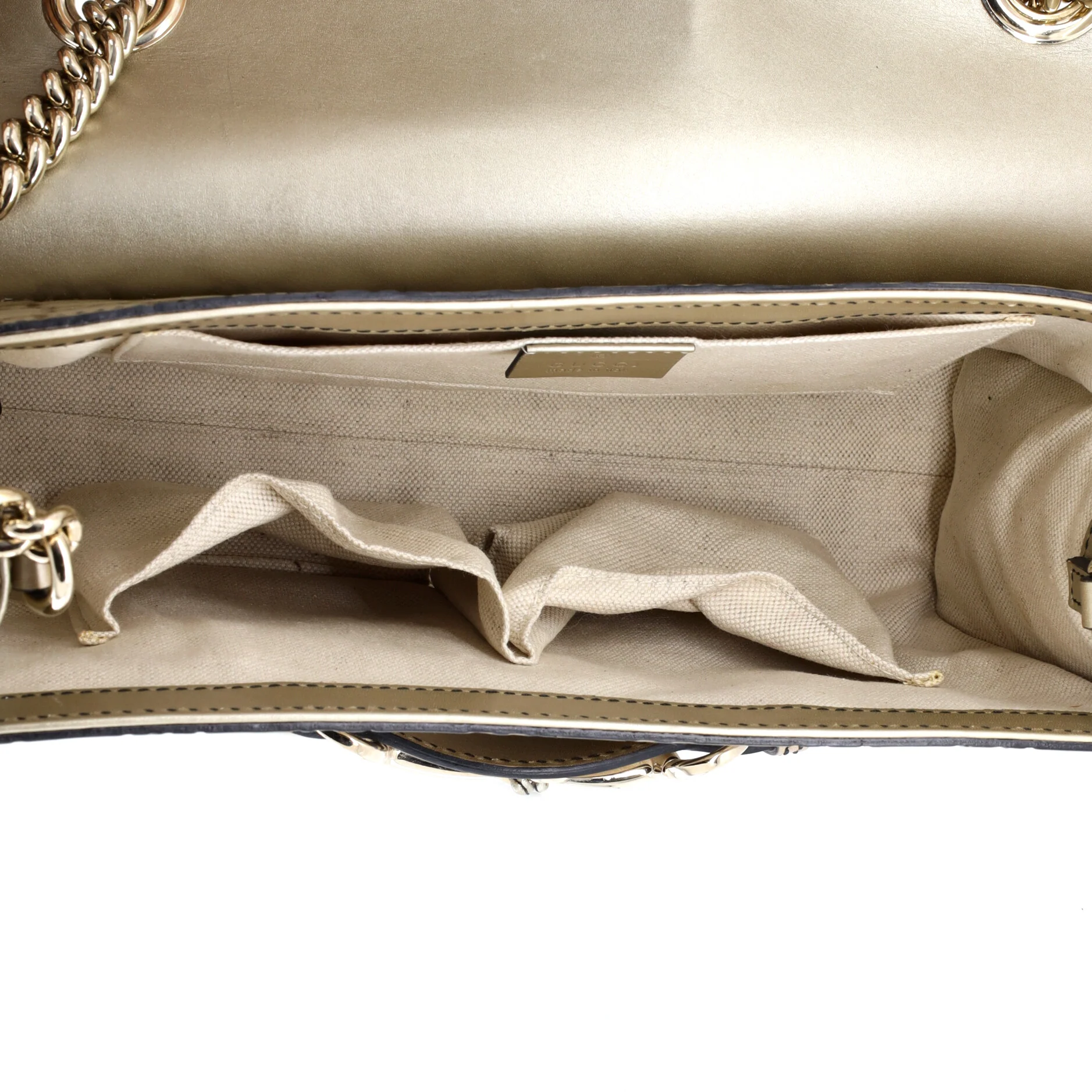 Emily Chain Flap Bag Guccissima Leather Medium - Image 5