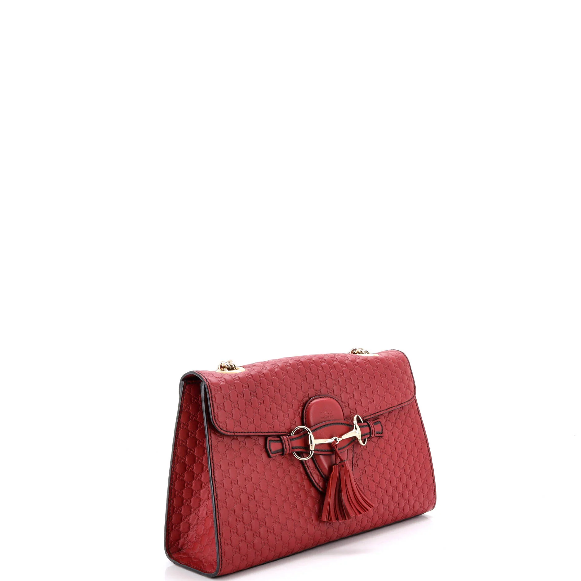 Emily Chain Flap Bag Microguccissima Leather Medium - Image 2