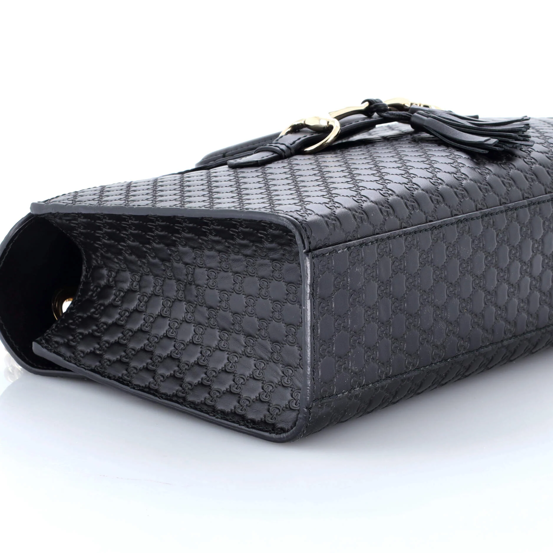 Emily Chain Flap Bag Microguccissima Leather Medium - Image 6