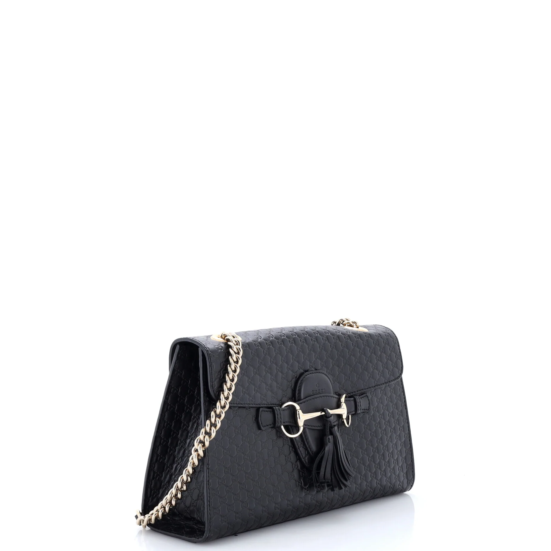 Emily Chain Flap Bag Microguccissima Leather Medium - Image 2