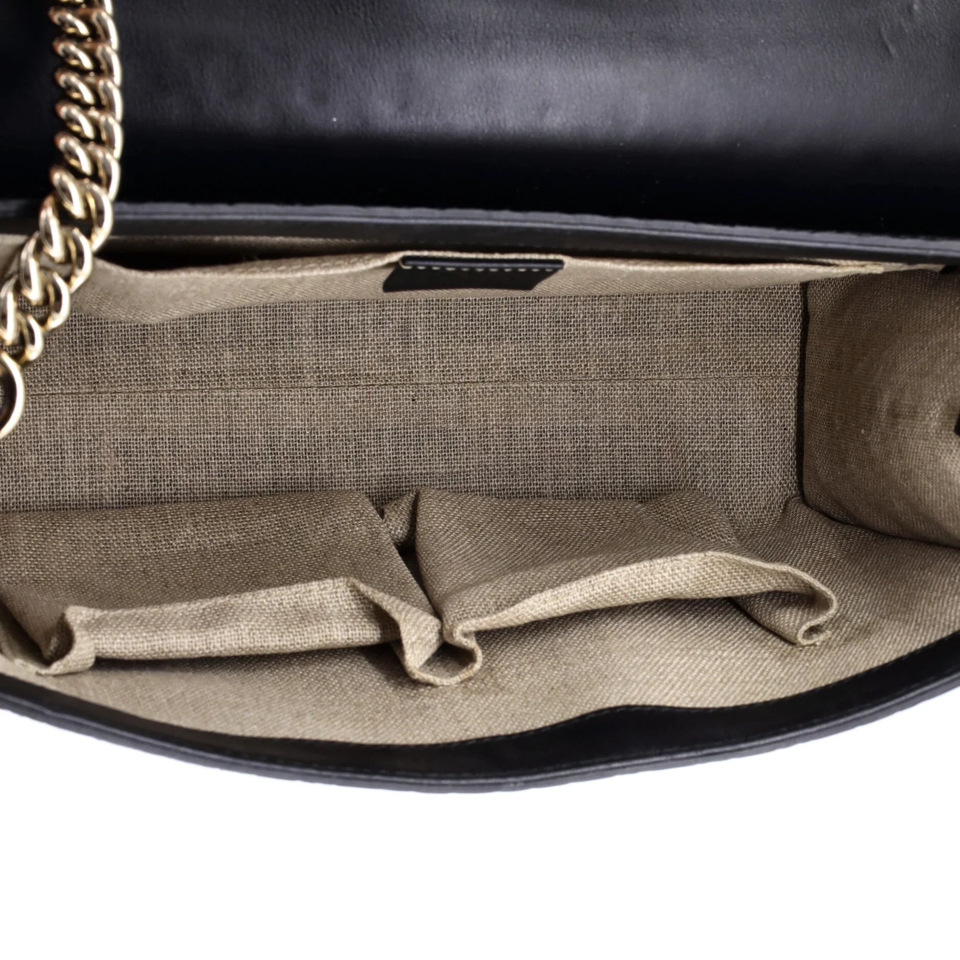 Emily Chain Flap Bag Microguccissima Leather Medium - Image 5